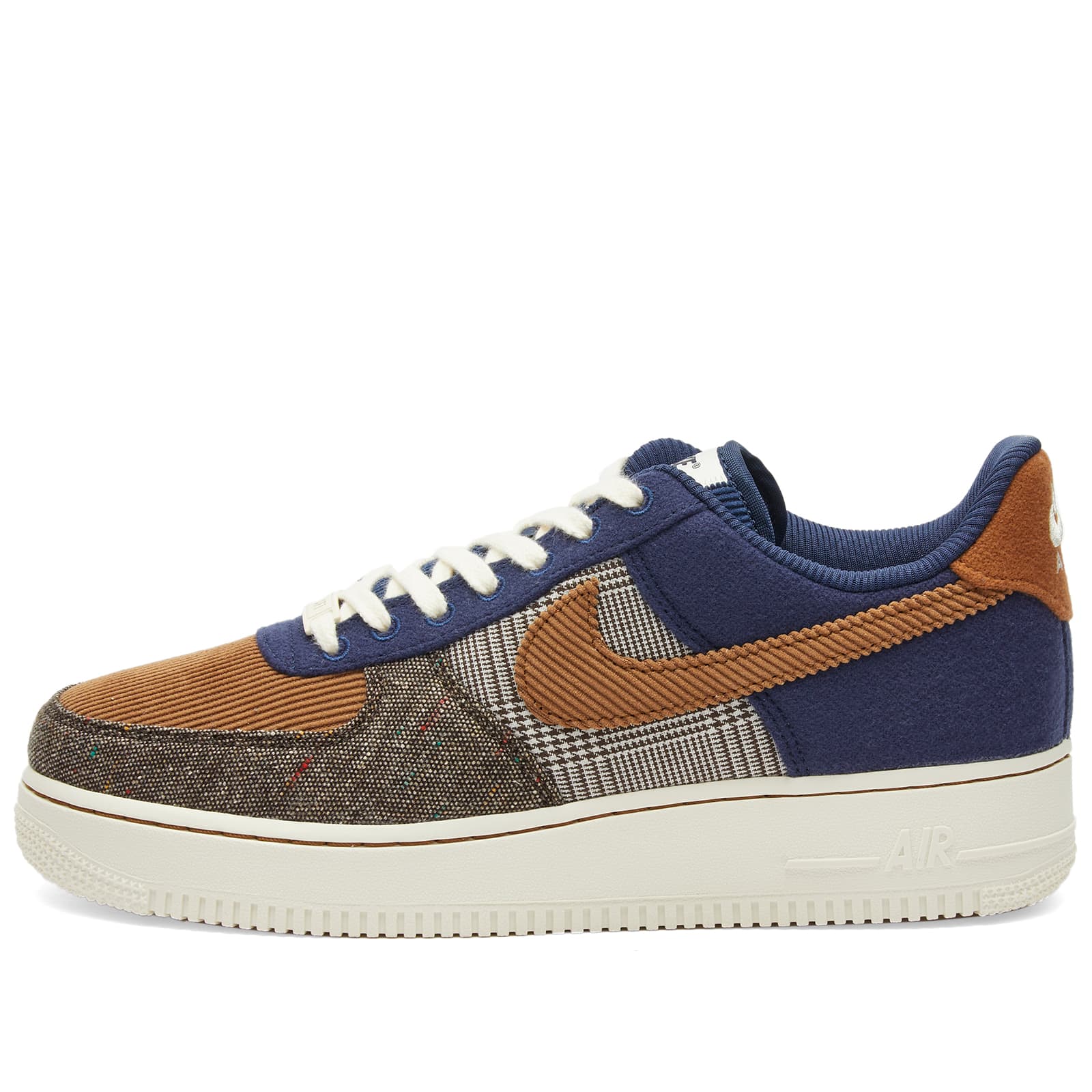 Nike Air Force 1 '07 Premium Midnight Navy & Ale Brown END. (GB)