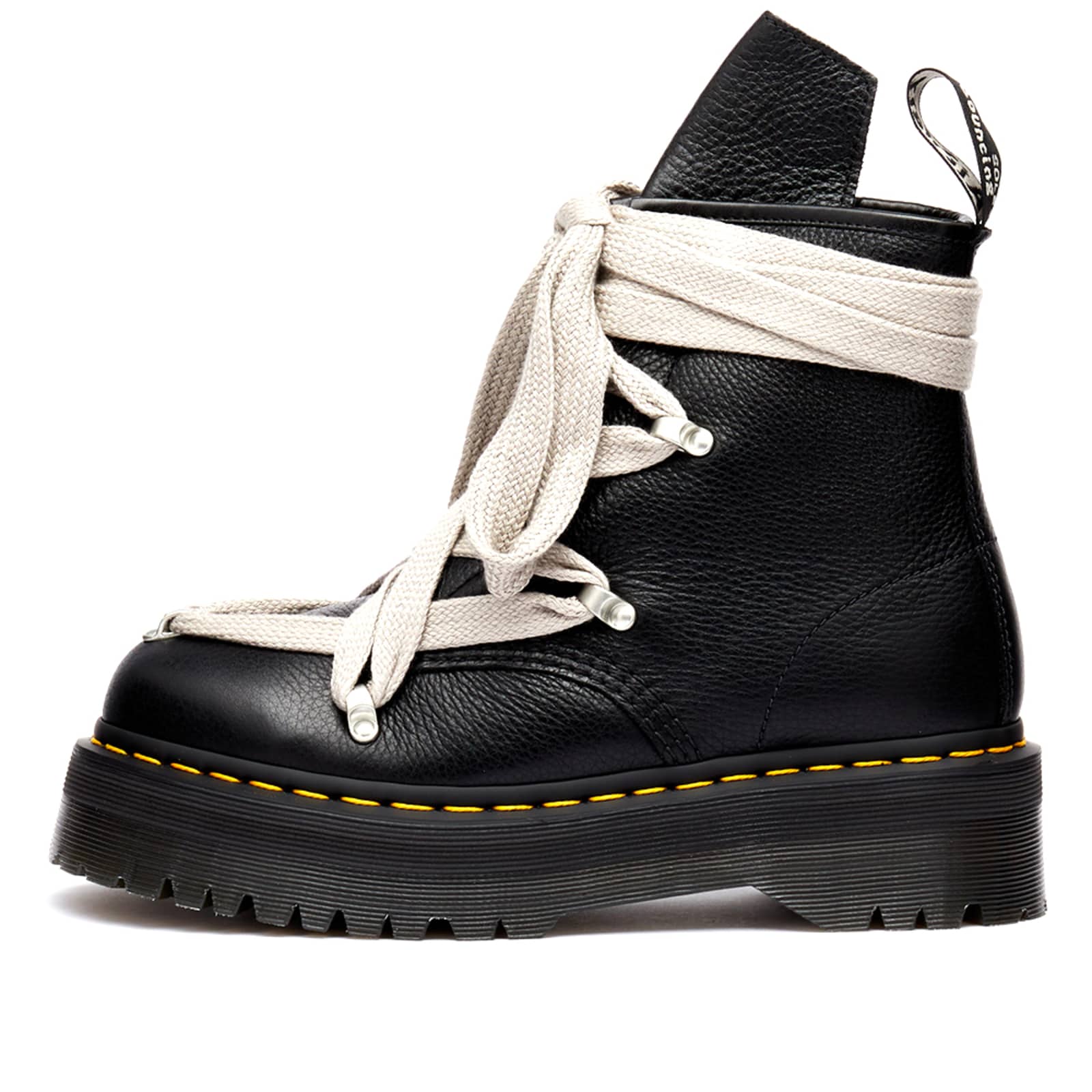 Rick Owens x Dr Martens Pentagram Jumbo Lace Boot Black END. (GB)