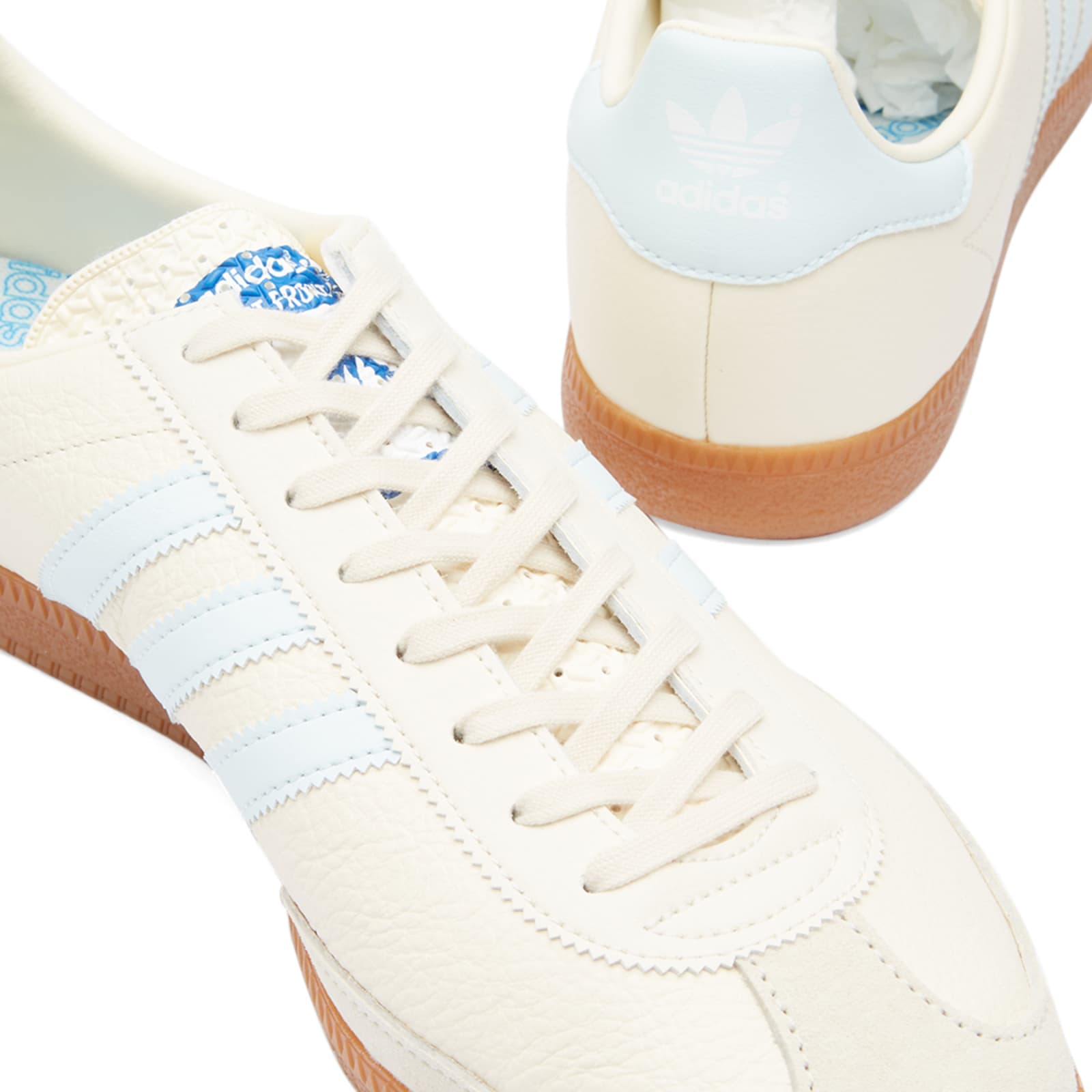 Adidas Last Frontier - Cream White & Blue