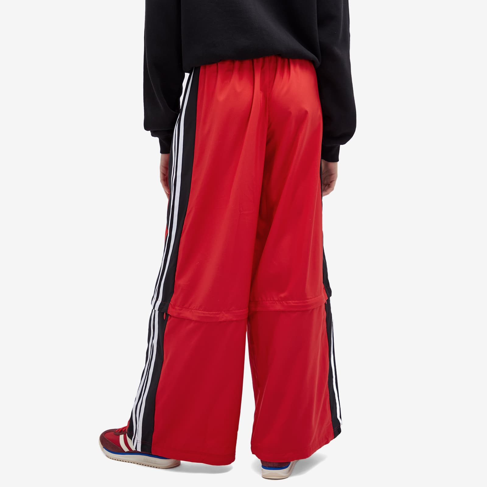 Adidas Rasant Oversized Zip Off Track Pants Collegiate Red | END. (GB)