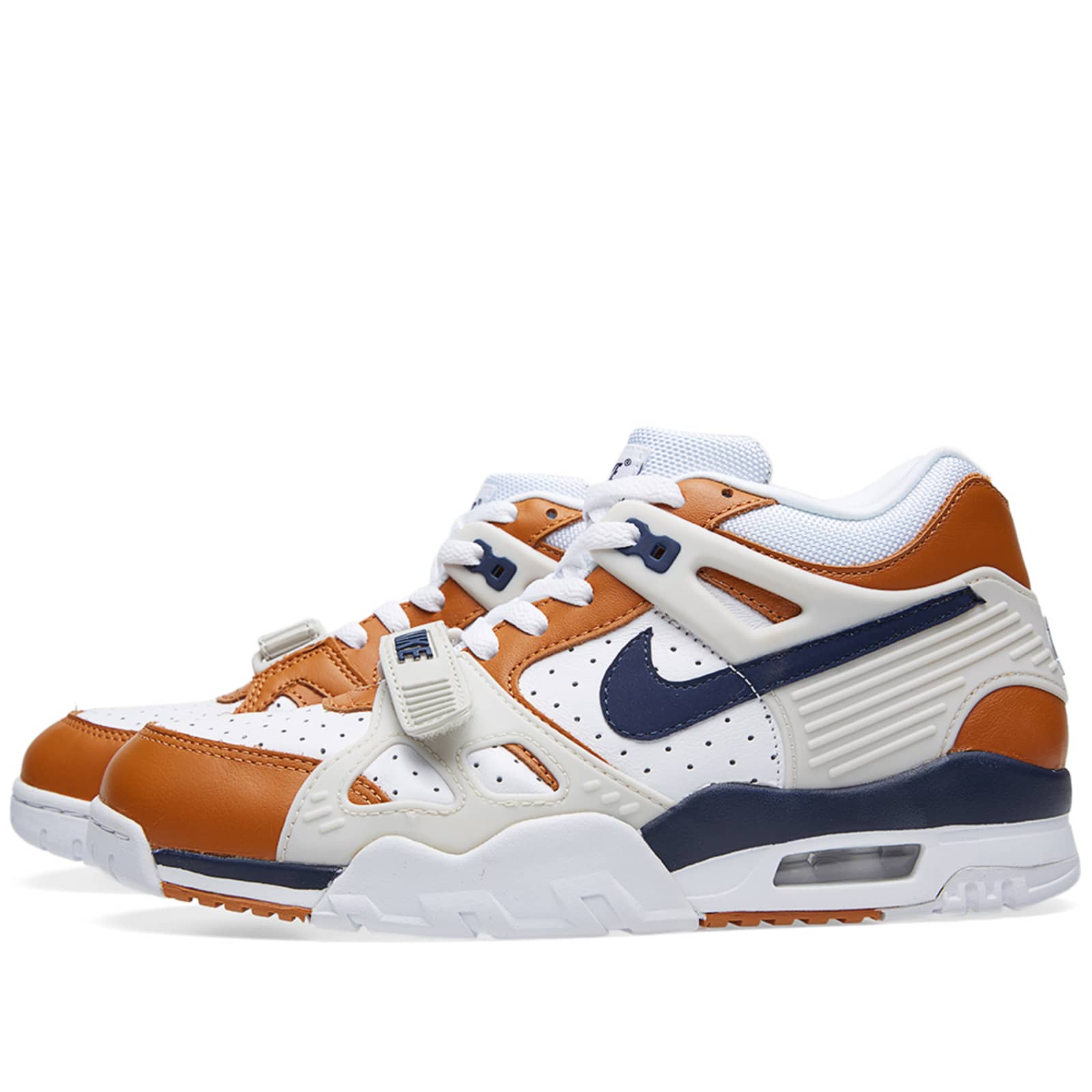 Nike Air Trainer III Premium 'Medicine Ball' White & Midnight Navy