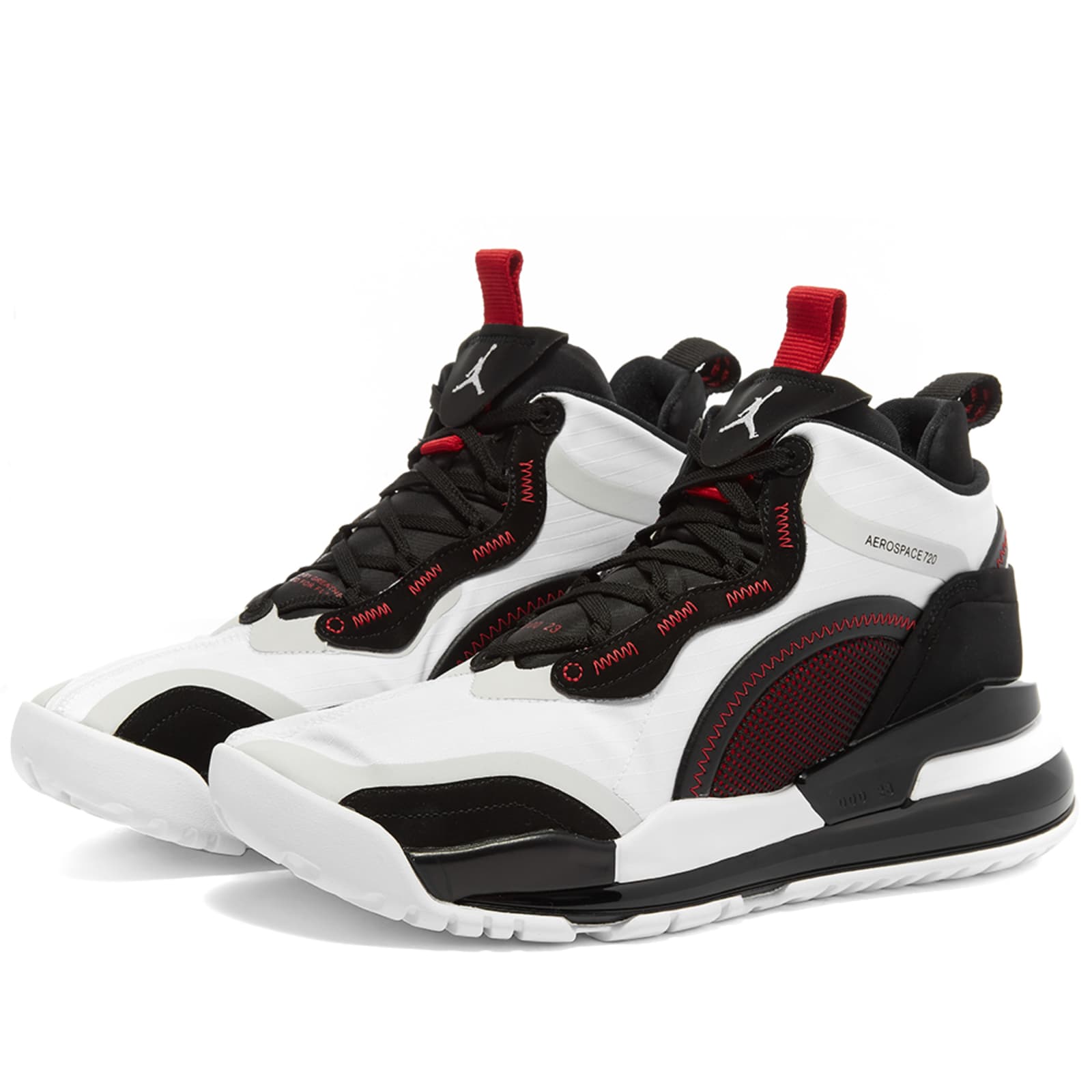 Air Jordan Aerospace 720 - White, Red & Black