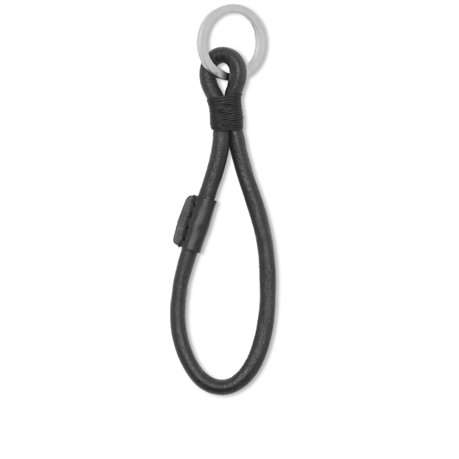 Our Legacy Knot Key Holder Black Leather END.