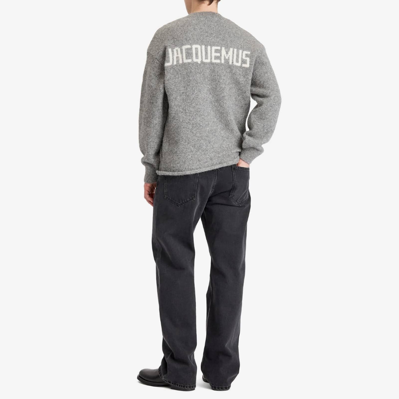 Jacquemus Back Logo Knit Jumper