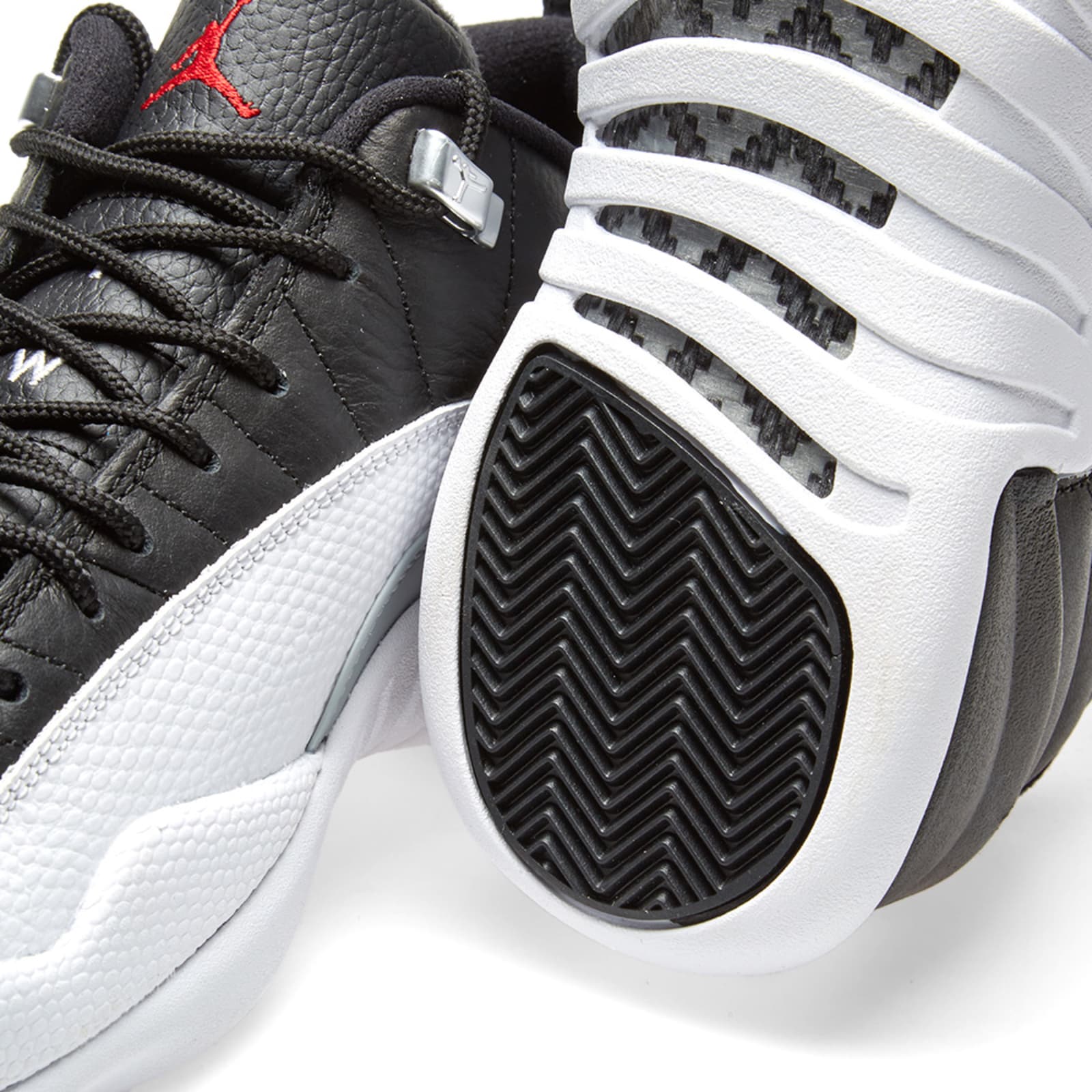 Nike Air Jordan 12 Retro Low - Black, Varsity Red & White