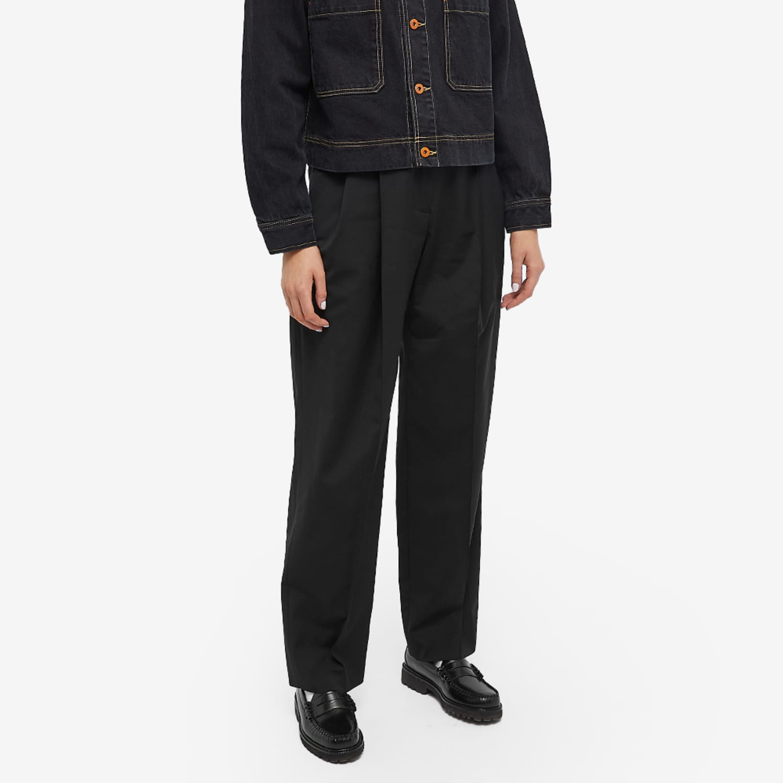 Low Classic Low Rise Loose Pants Black END AU low-classic-low-rise-loose-pants-black-end-au
