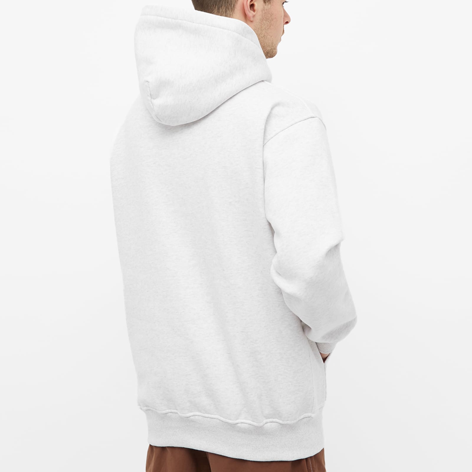 Butter Goods Equipment Embroidered Pullover Hoodie Ash Grey END.