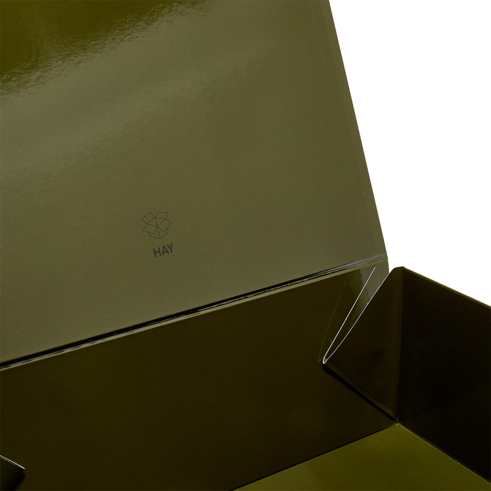 HAY Colour Storage Box - Medium Olive | END. (US)
