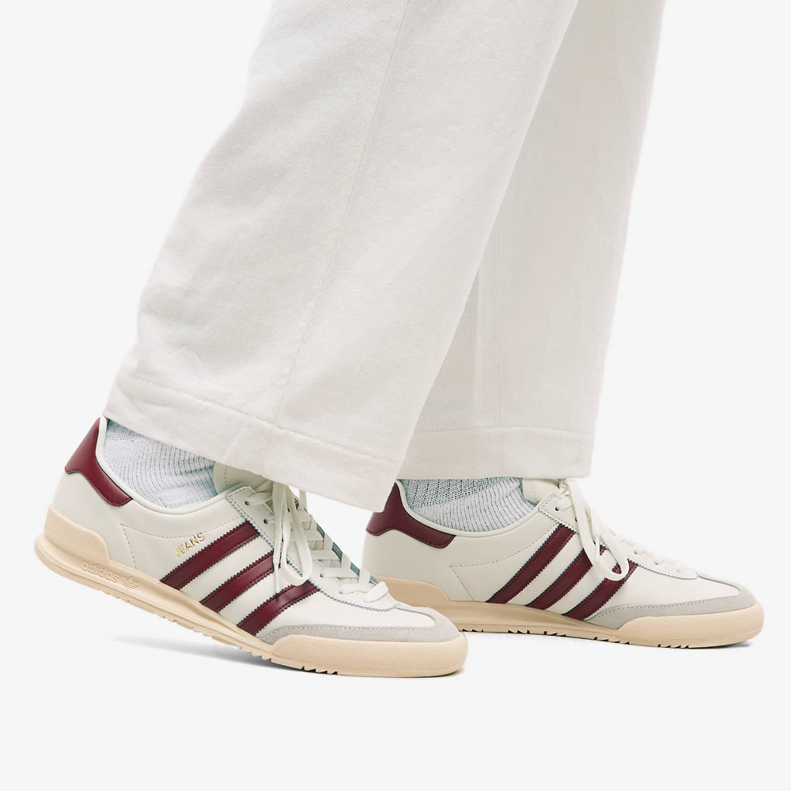 Adidas Jeans Chalk White & Sand Strata END.