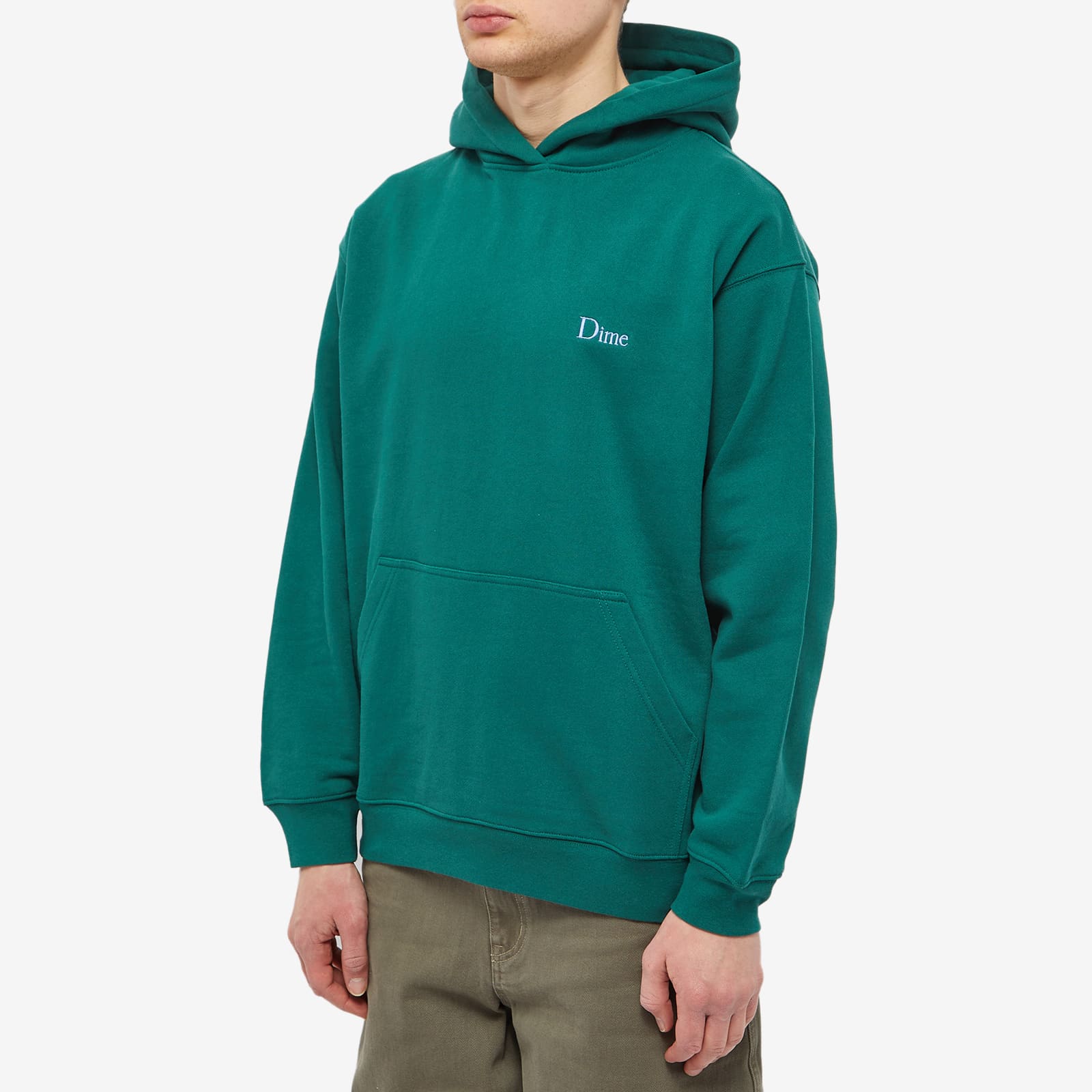 Dime Classic Small Logo Hoodie - Rainforest