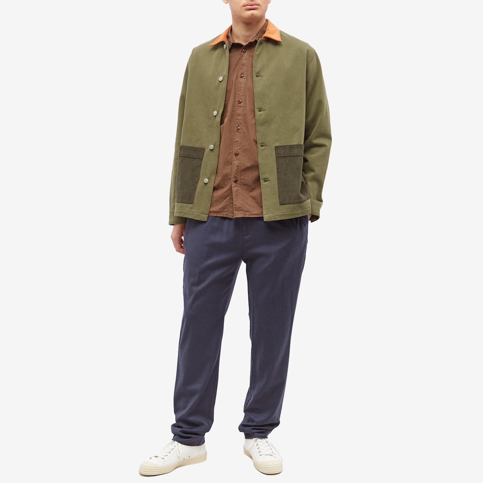 Foret Heyday Chore Jacket Army & Khaki END. (ES)