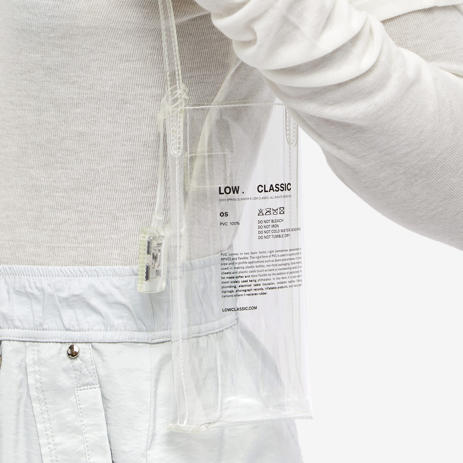 Low Classic PVC Mini Bag Clear END. (CA)