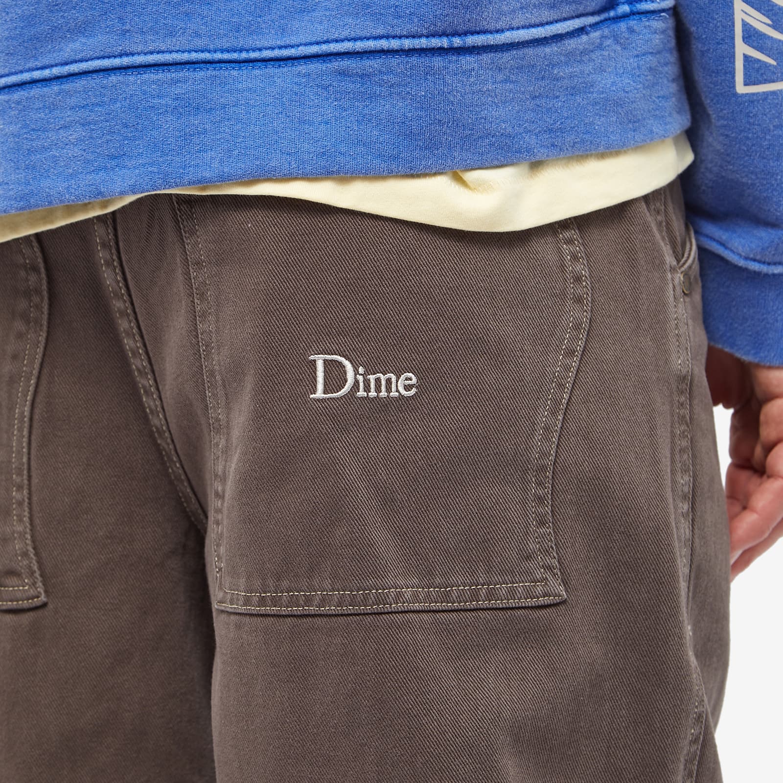 Dime Baggy Denim Pant Brown Washed END. (HK)