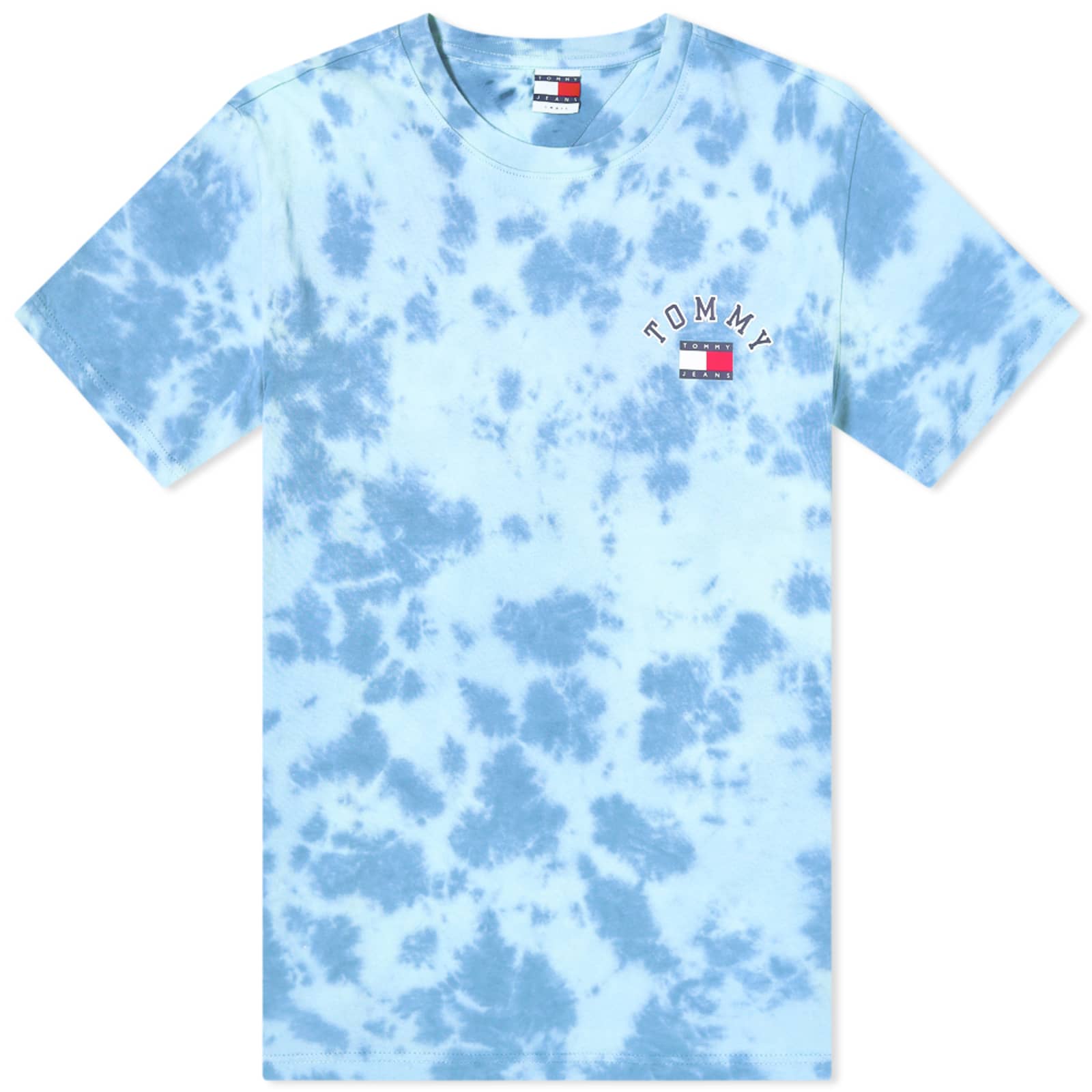 tommy jeans tie dye t shirt