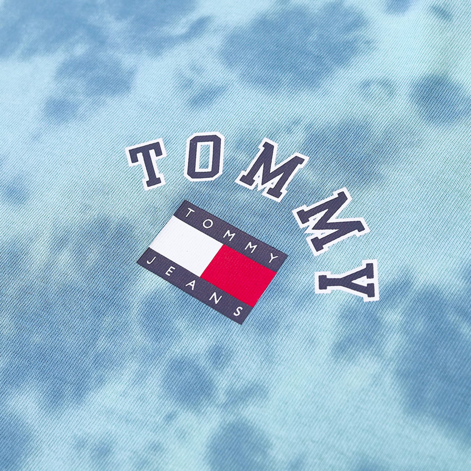 tommy jeans tie dye t shirt