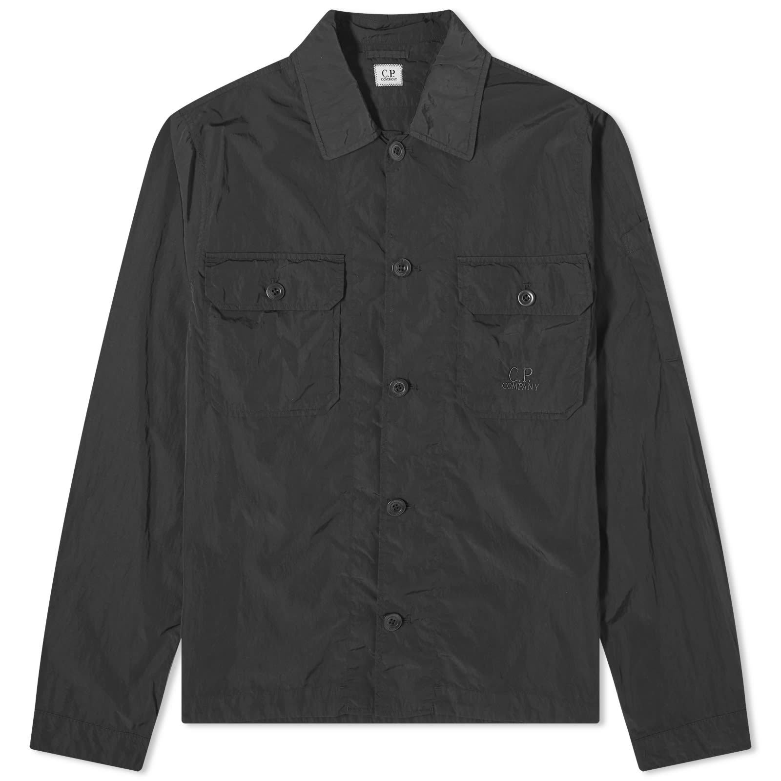 C.P. Company Chrome-R Pocket Overshirt - Black