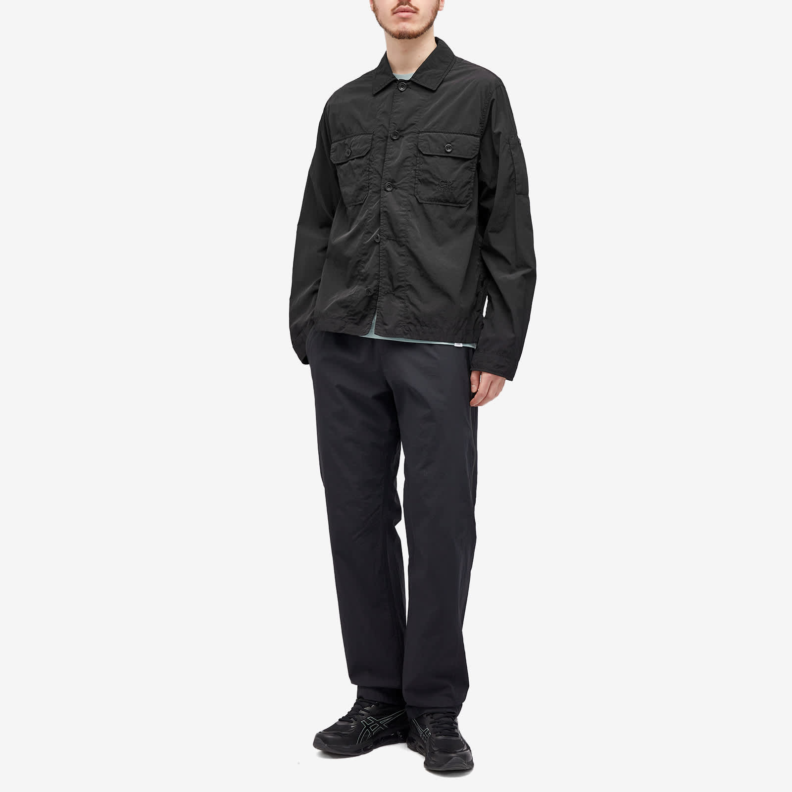 C.P. Company Chrome-R Pocket Overshirt - Black