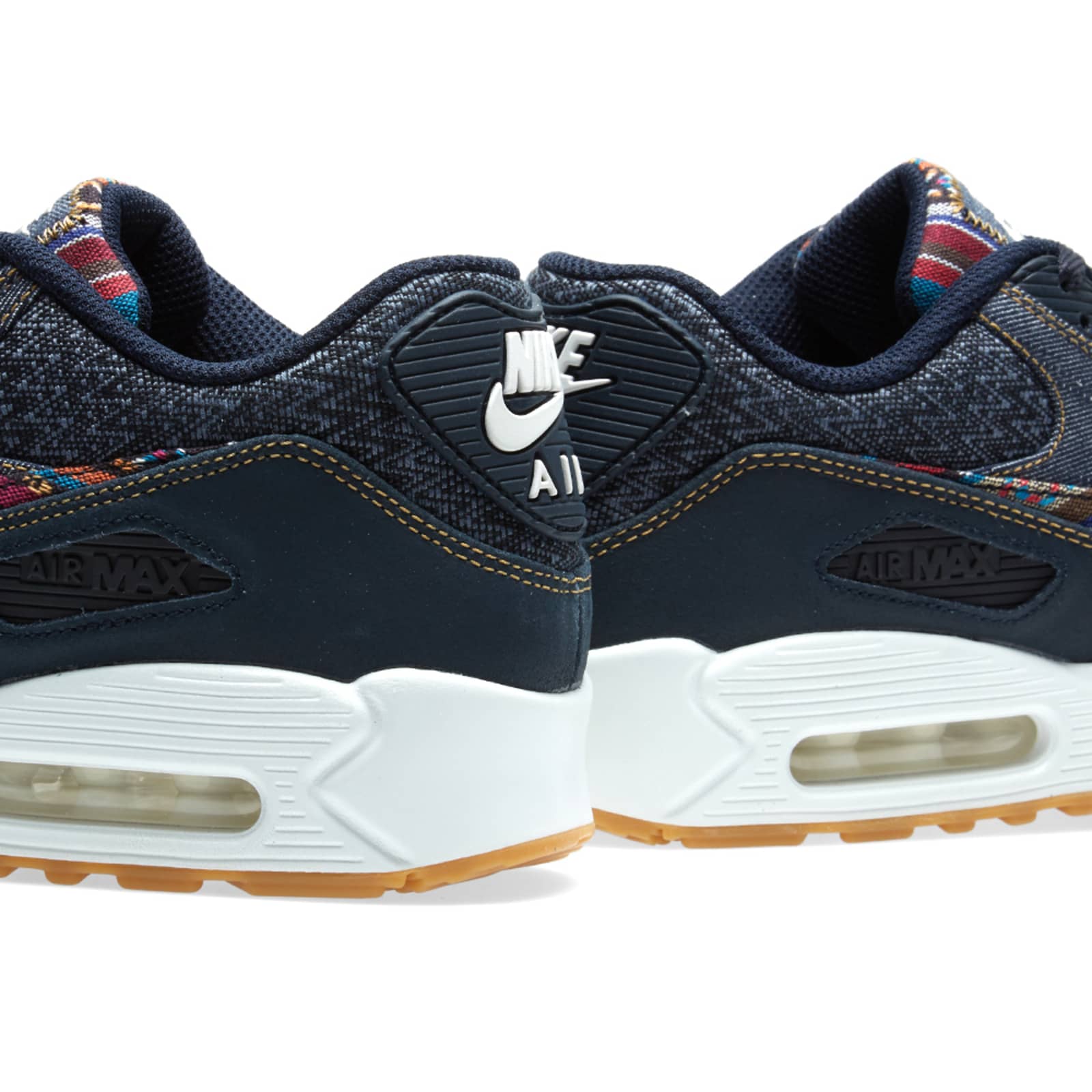 nike air max 90 blue black white