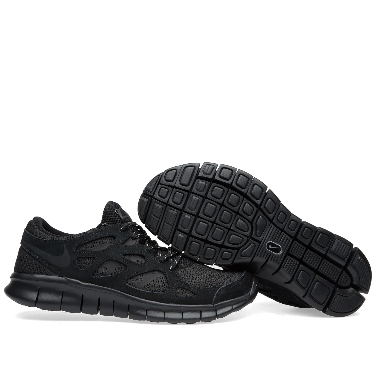 Nike Free Run 2 - Black & Dark Grey