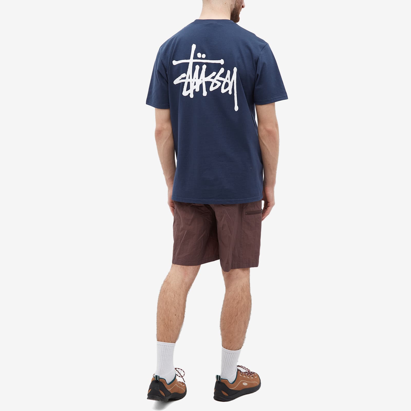 Stussy Basic Stussy T-Shirt Navy | END. (GB)