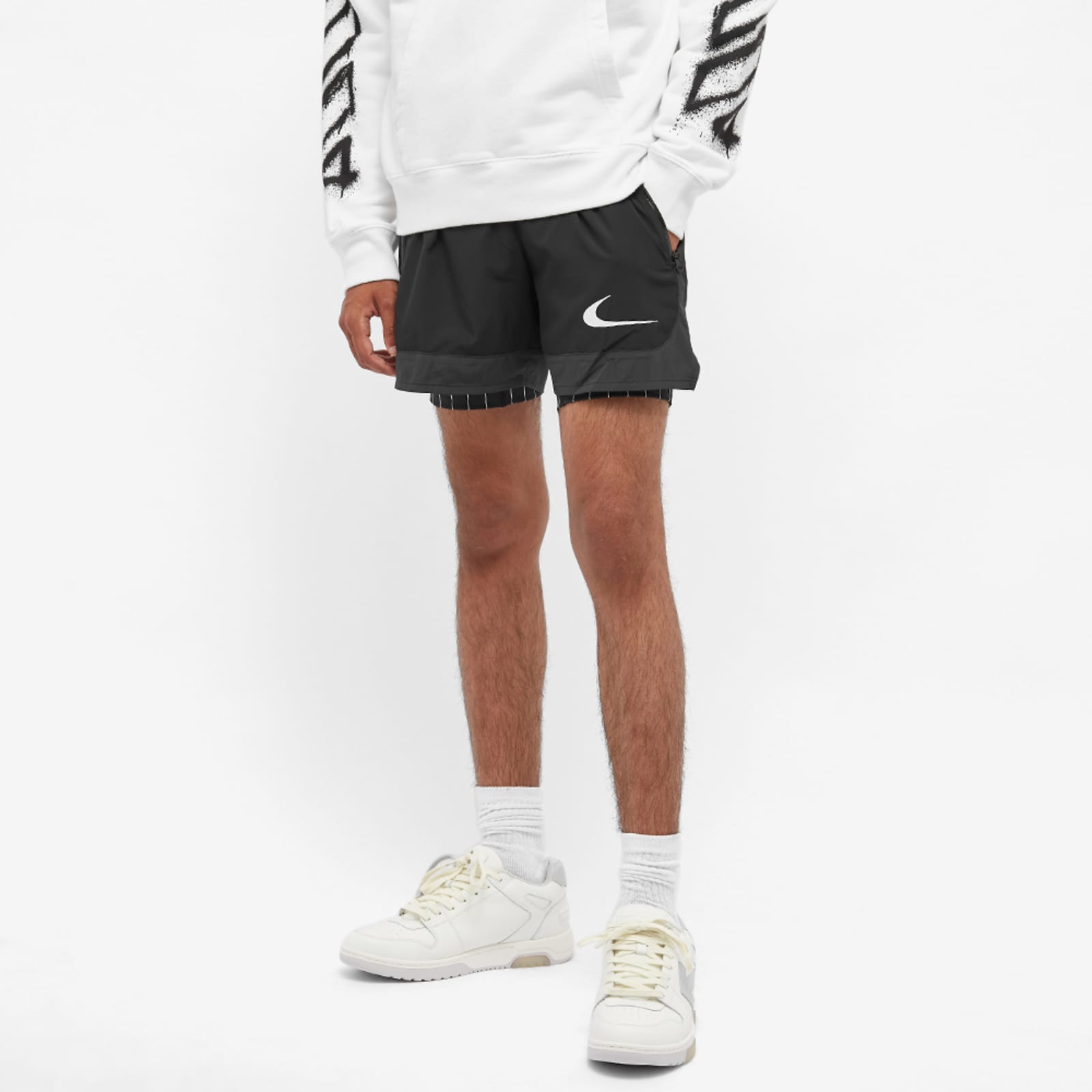 short off white x nike