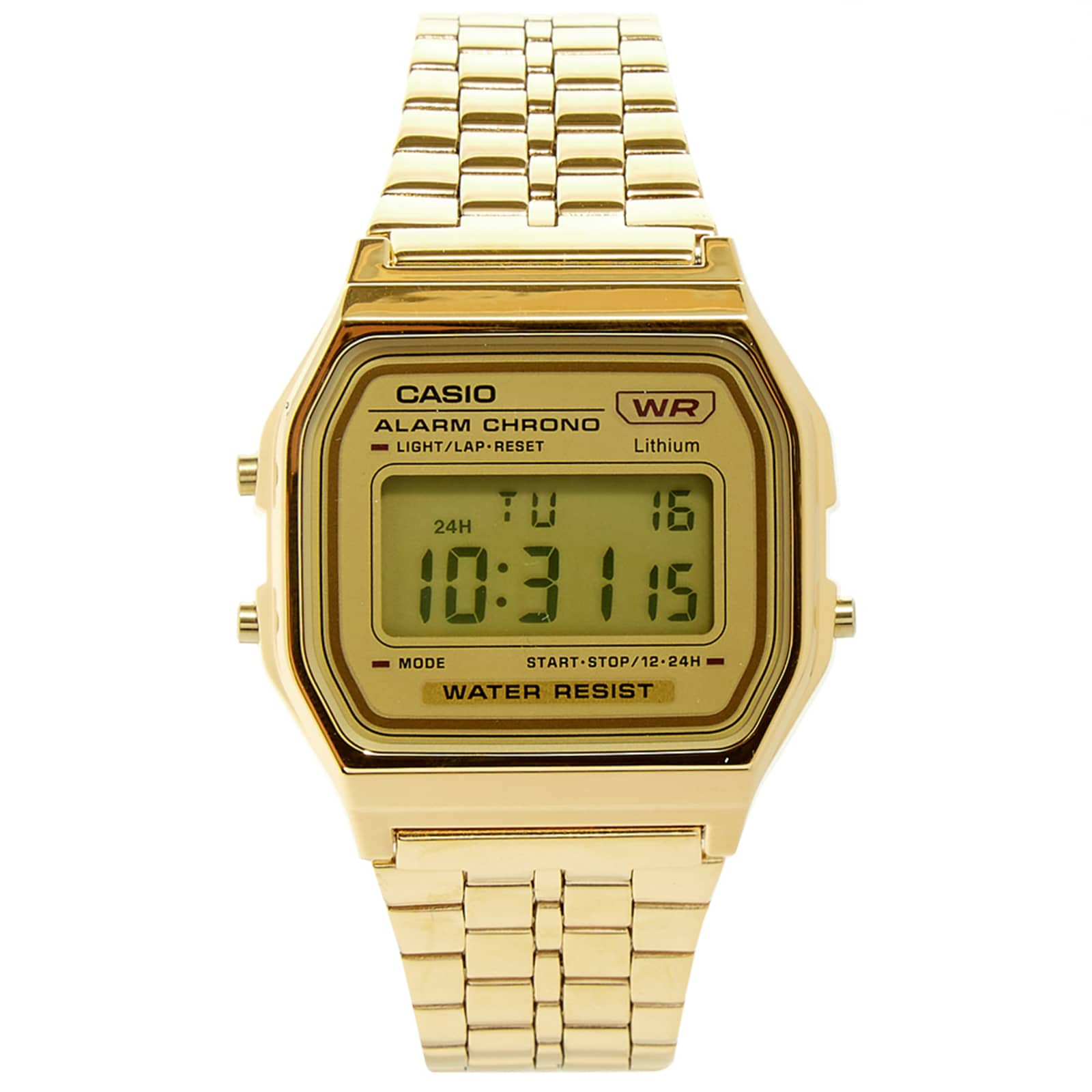 Casio gold classic digital watch Clearance