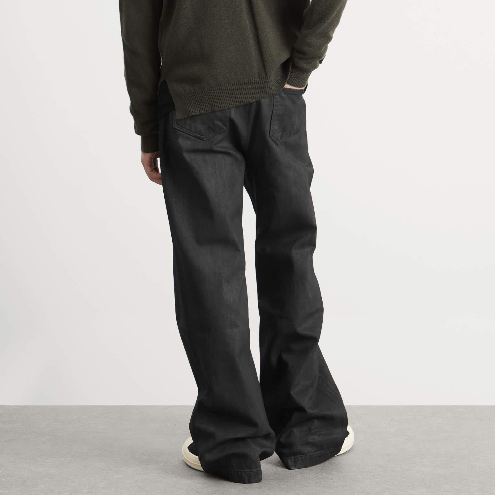 Rick Owens DRKSHDW Geth Coated Jeans