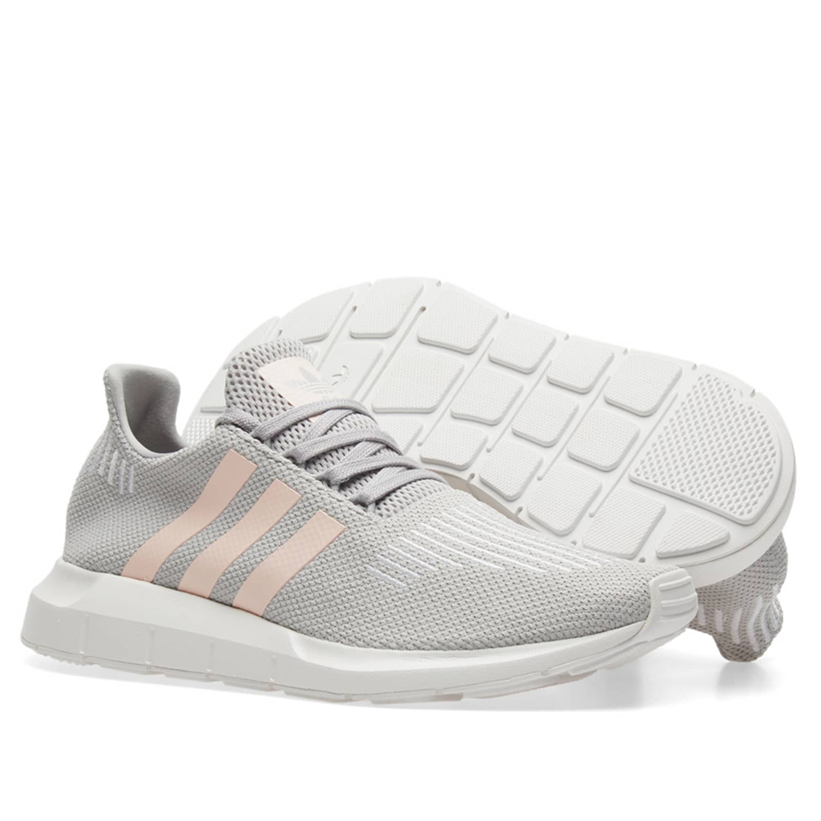 adidas swift run grey two icey pink