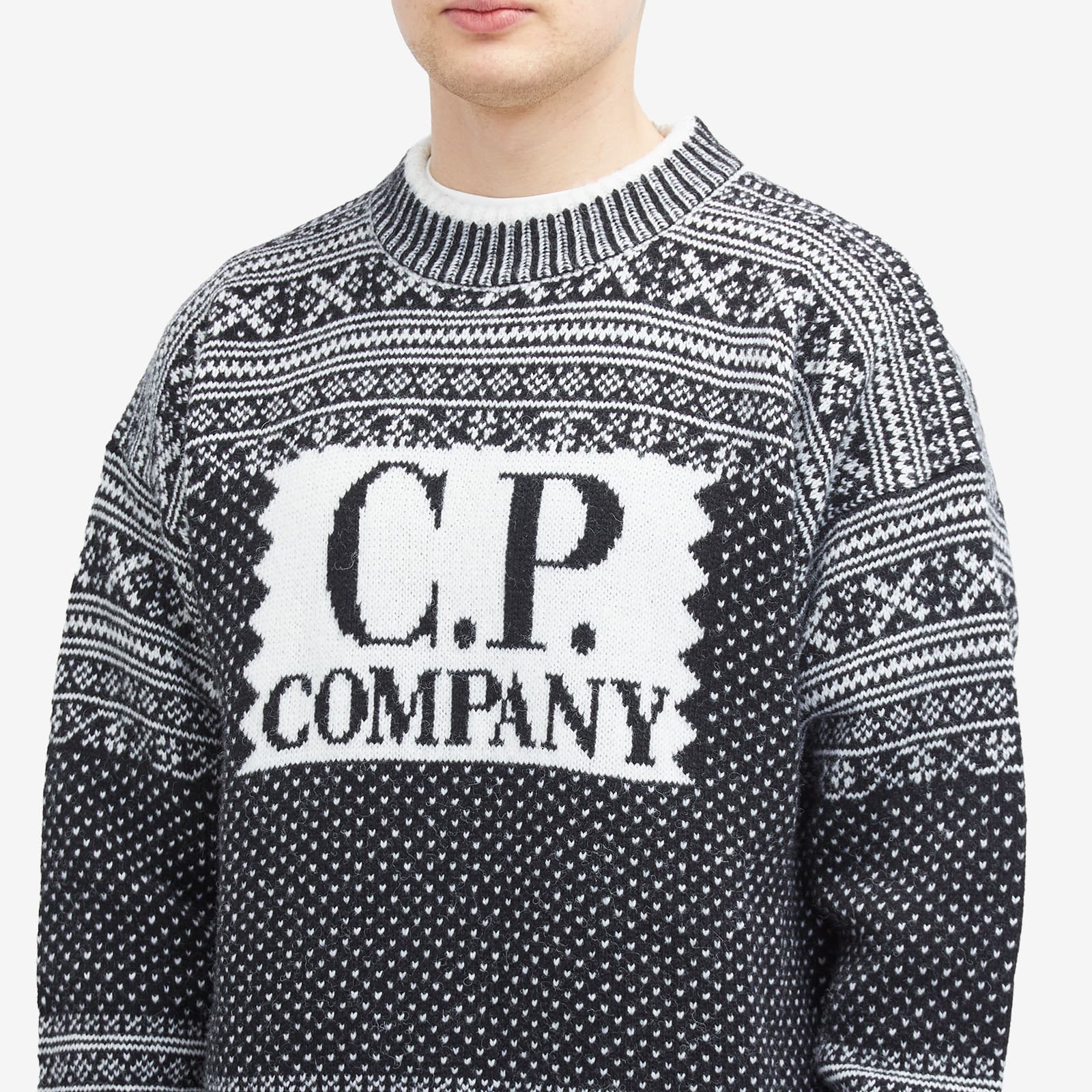 C.P. Company Lambswool Crew Knit - Multi