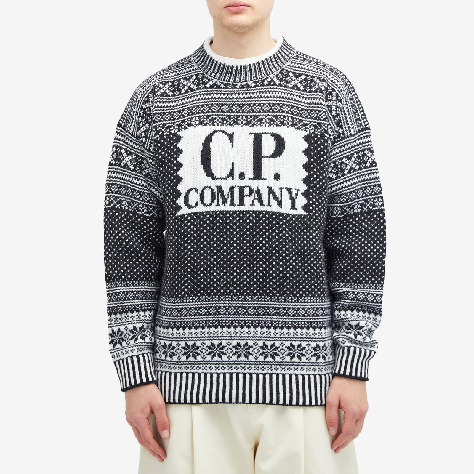 C.P. Company Lambswool Crew Knit - Multi