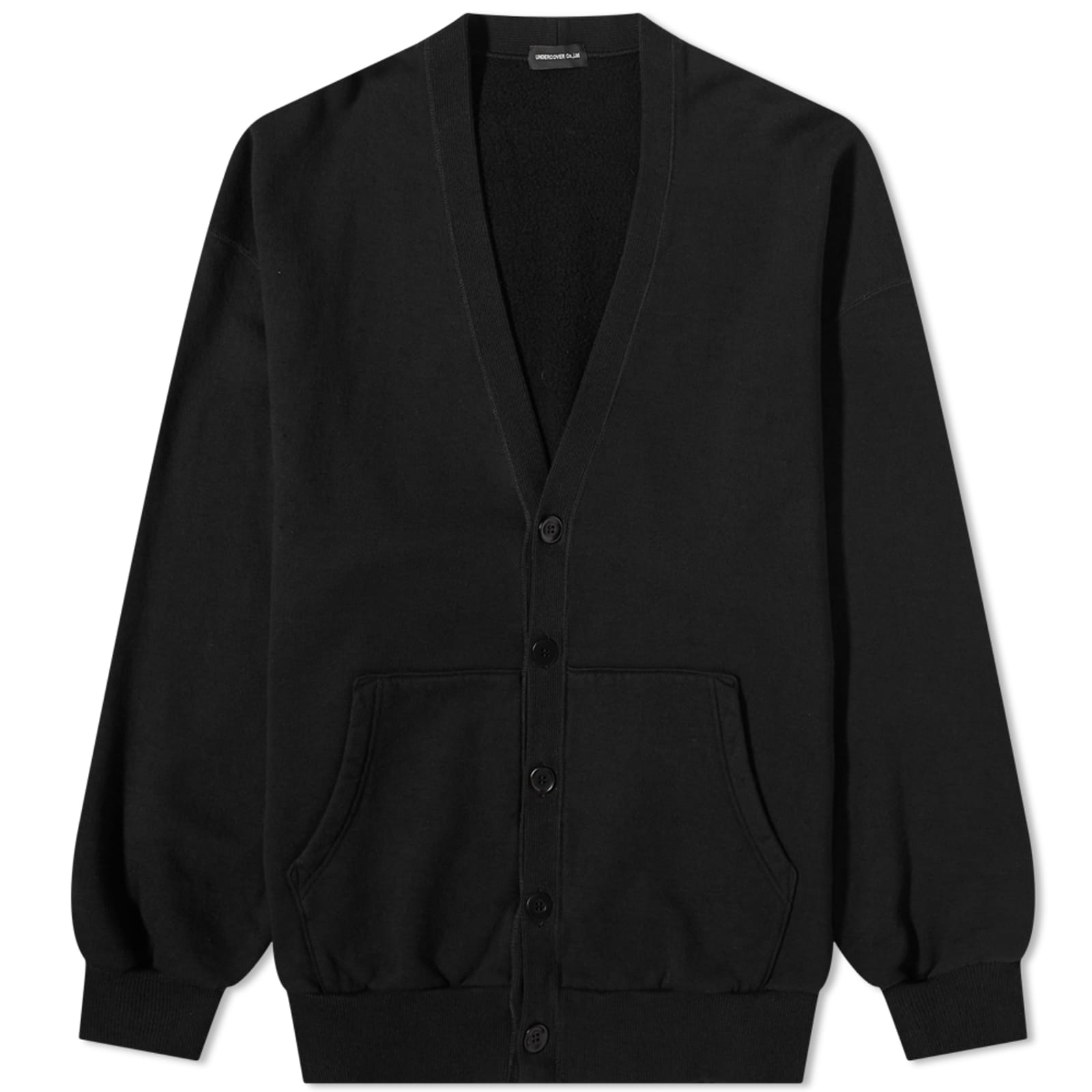 Undercover Jersey Cardigan Black END.