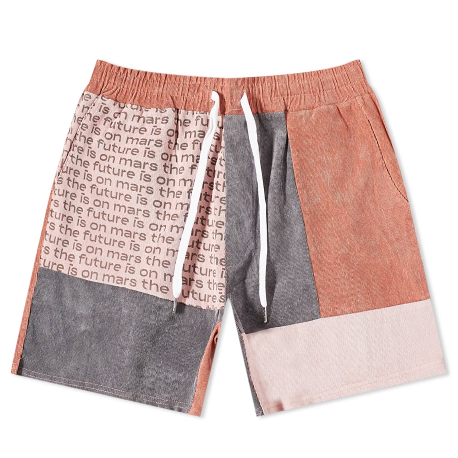 TFIOM Corduroy Patchwork Shorts Supermoon END.