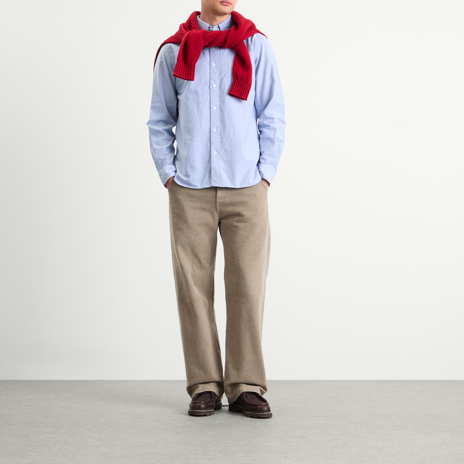 Beams Plus Button Down Oxford Shirt