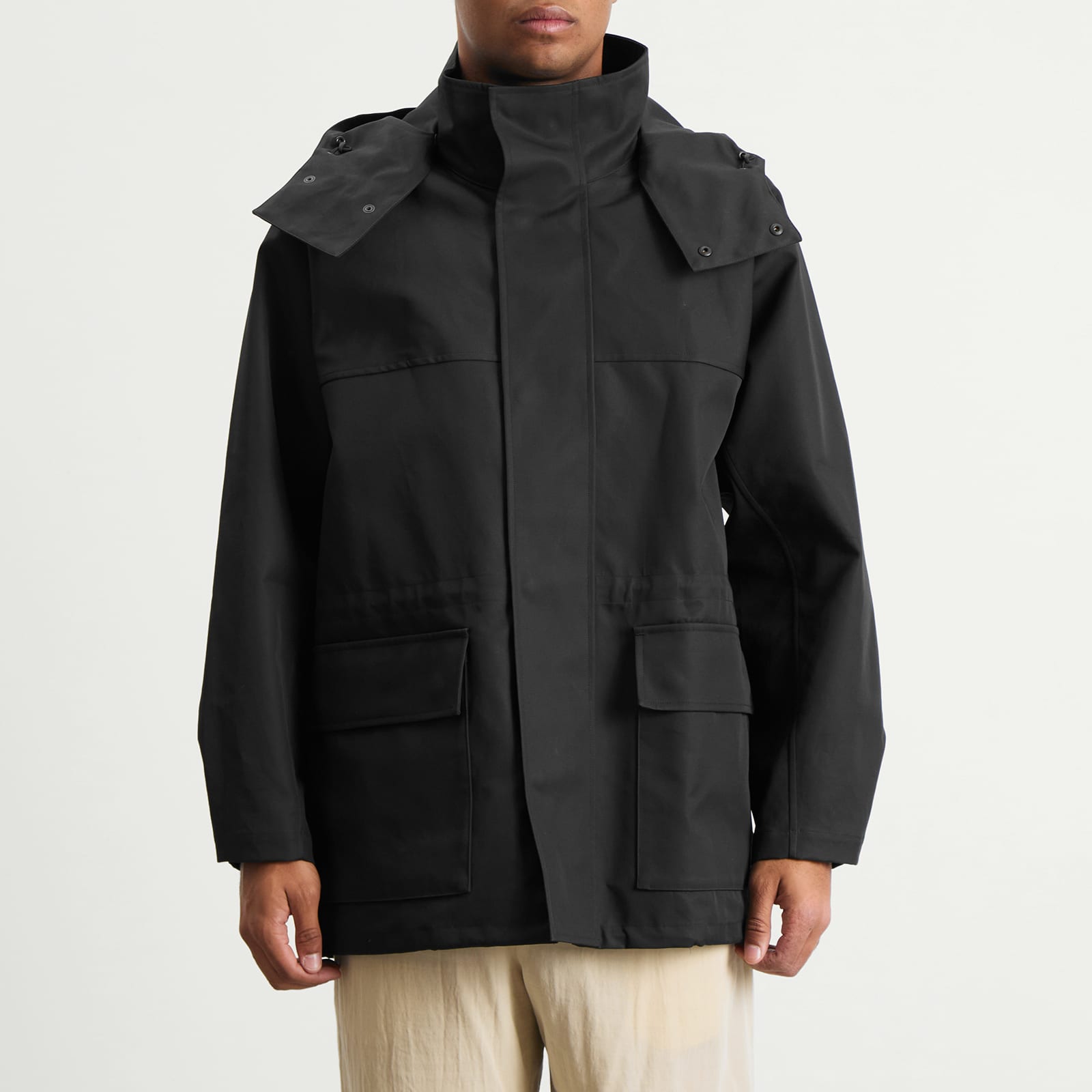 Auralee High-Density Bonded Cotton Gabardine Blouson