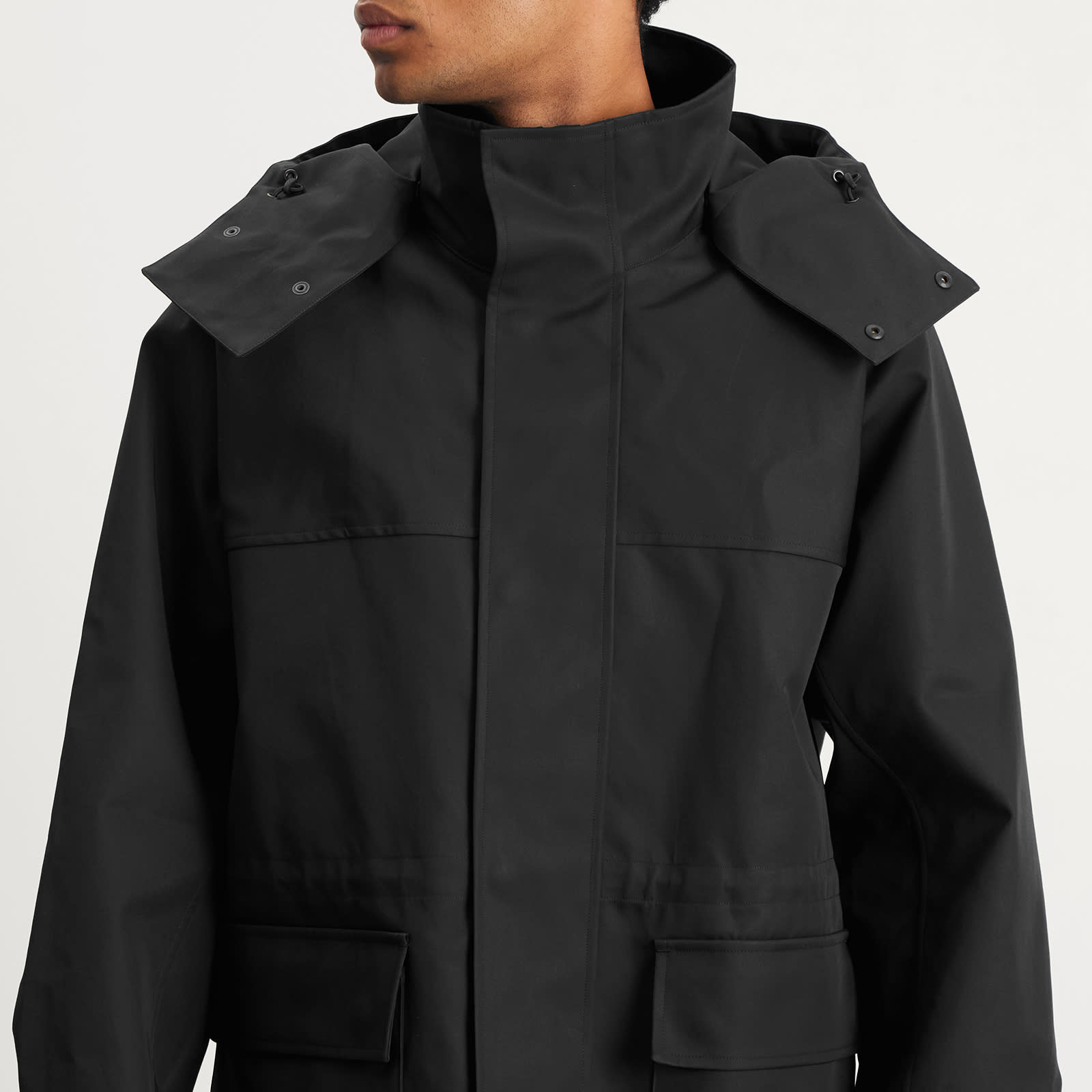 Auralee High-Density Bonded Cotton Gabardine Blouson