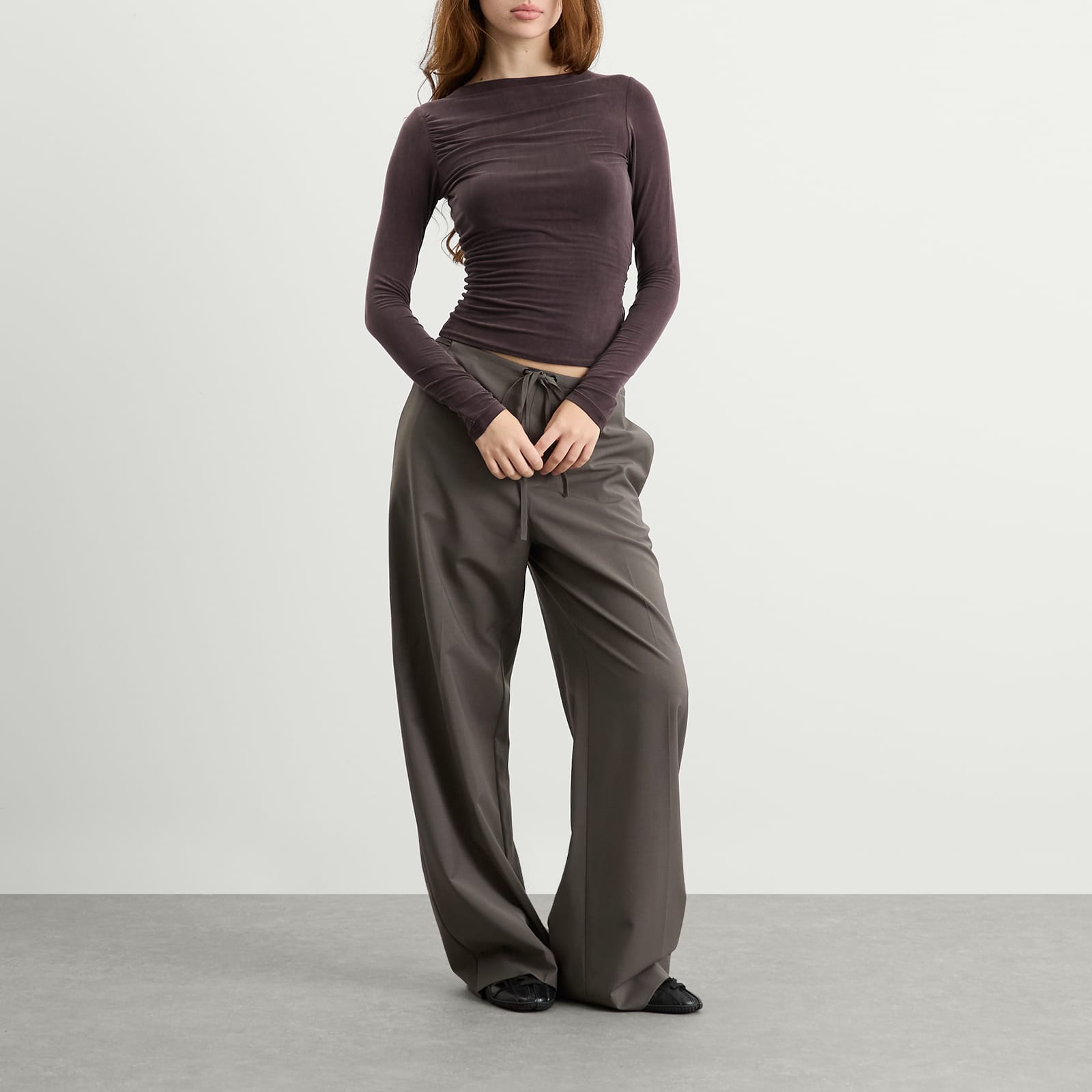 Peachy Den Kylie Long Sleeve Top