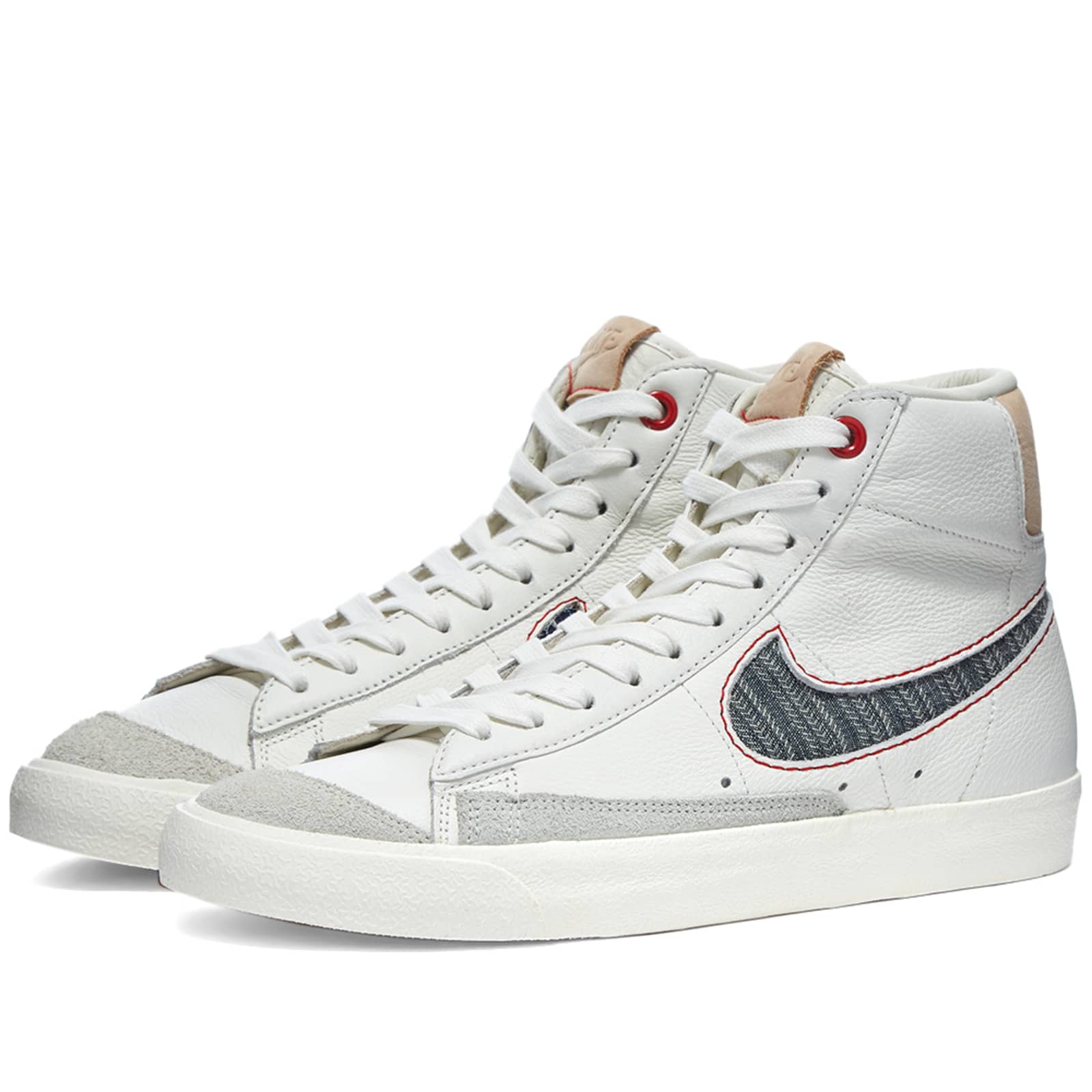 Nike x Denham Blazer Mid '77 - Sail, Midnight Navy & White