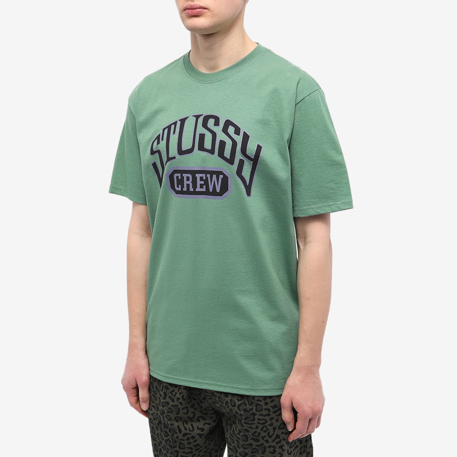 Stussy Stussy Crew TShirt Green END.