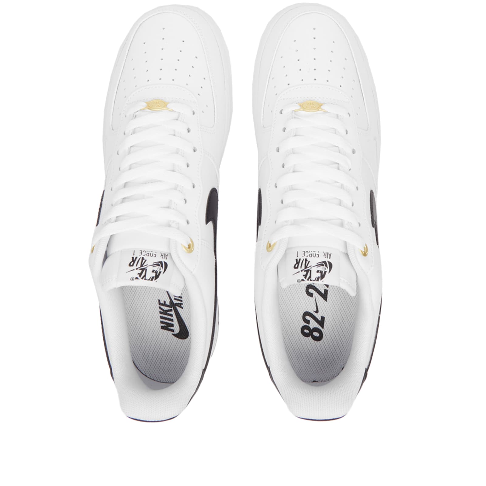 air force 1 07 lv8 black and white