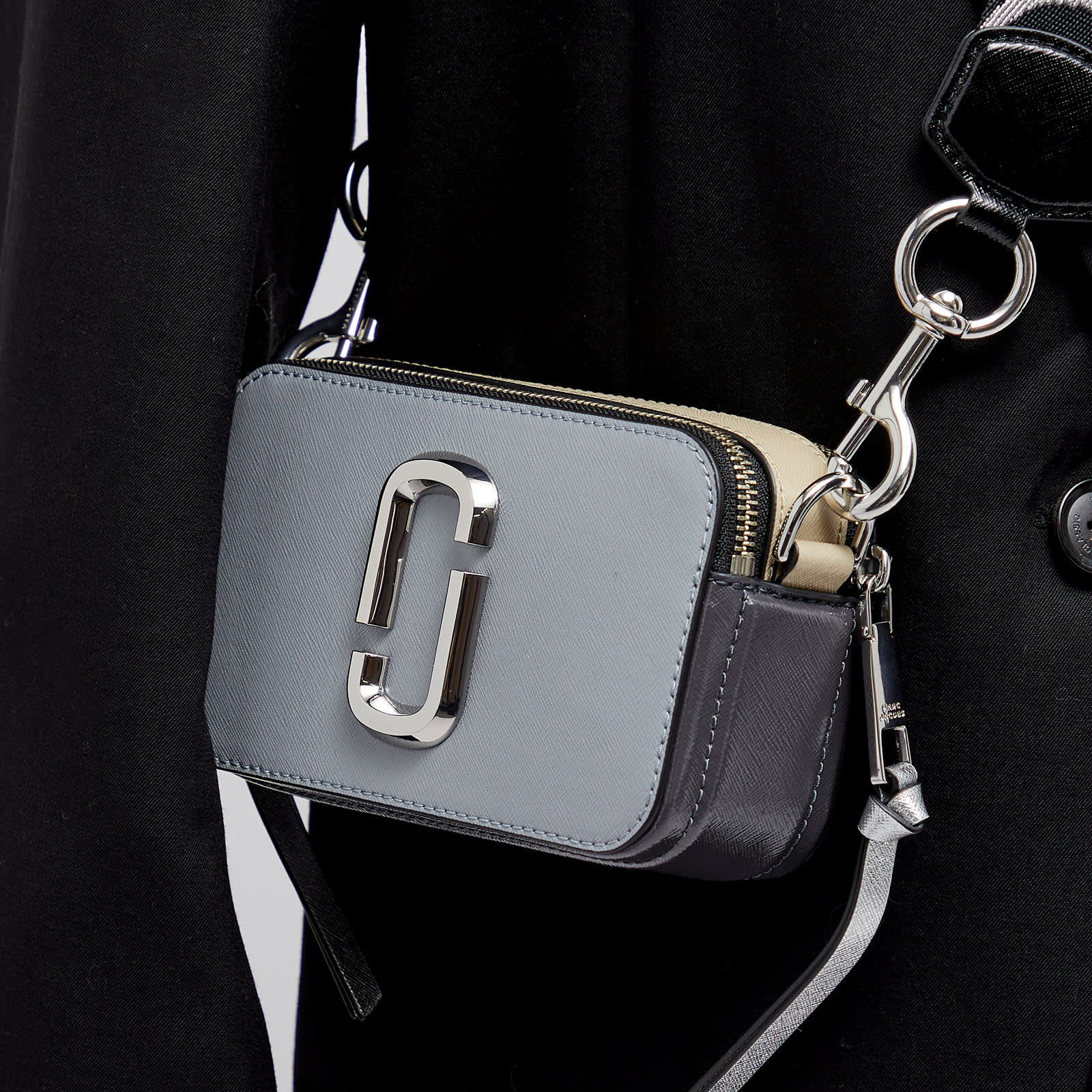 Marc Jacobs The Snapshot Wolf Grey & Multi END.