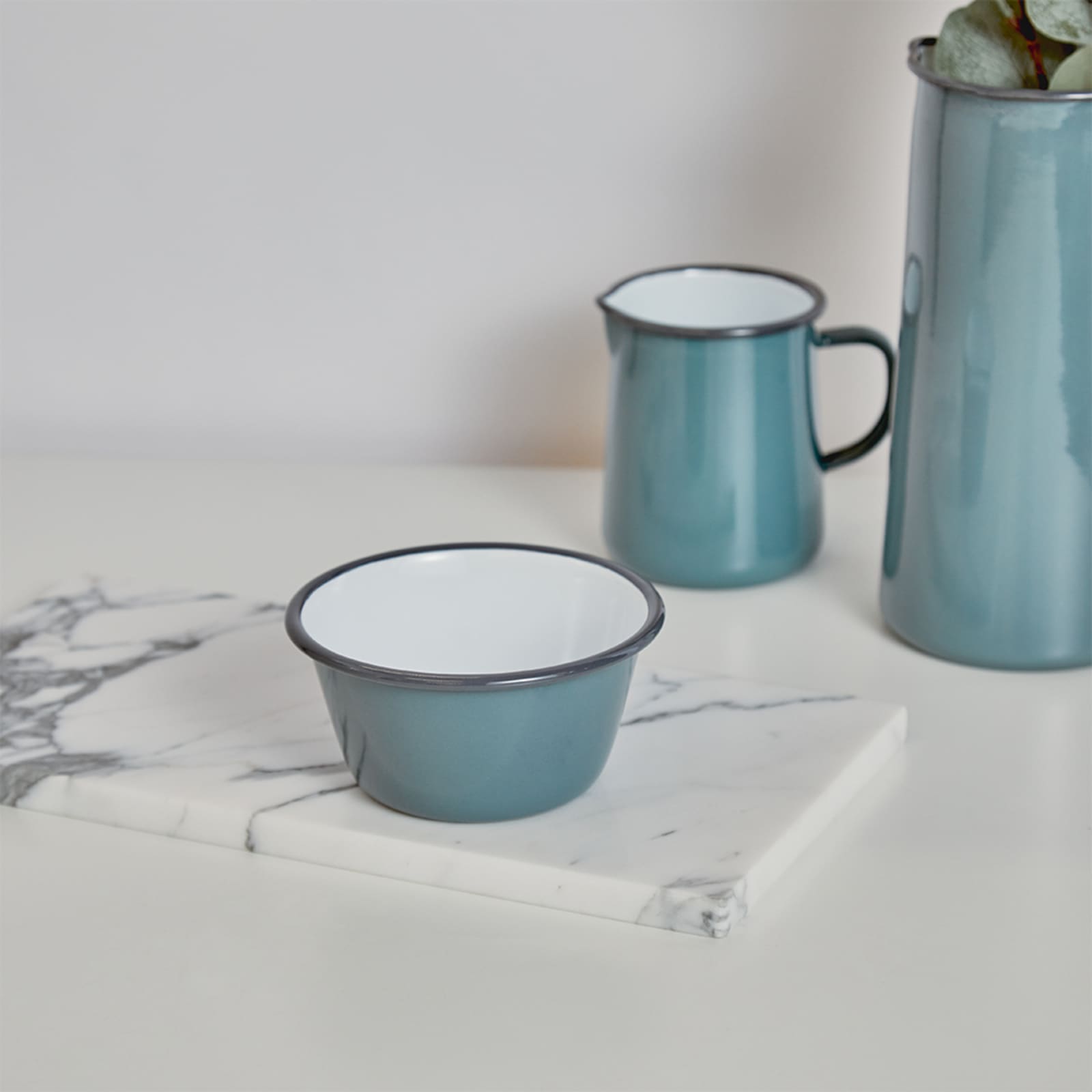Falcon Enamelware Bowls Pigeon Grey END.