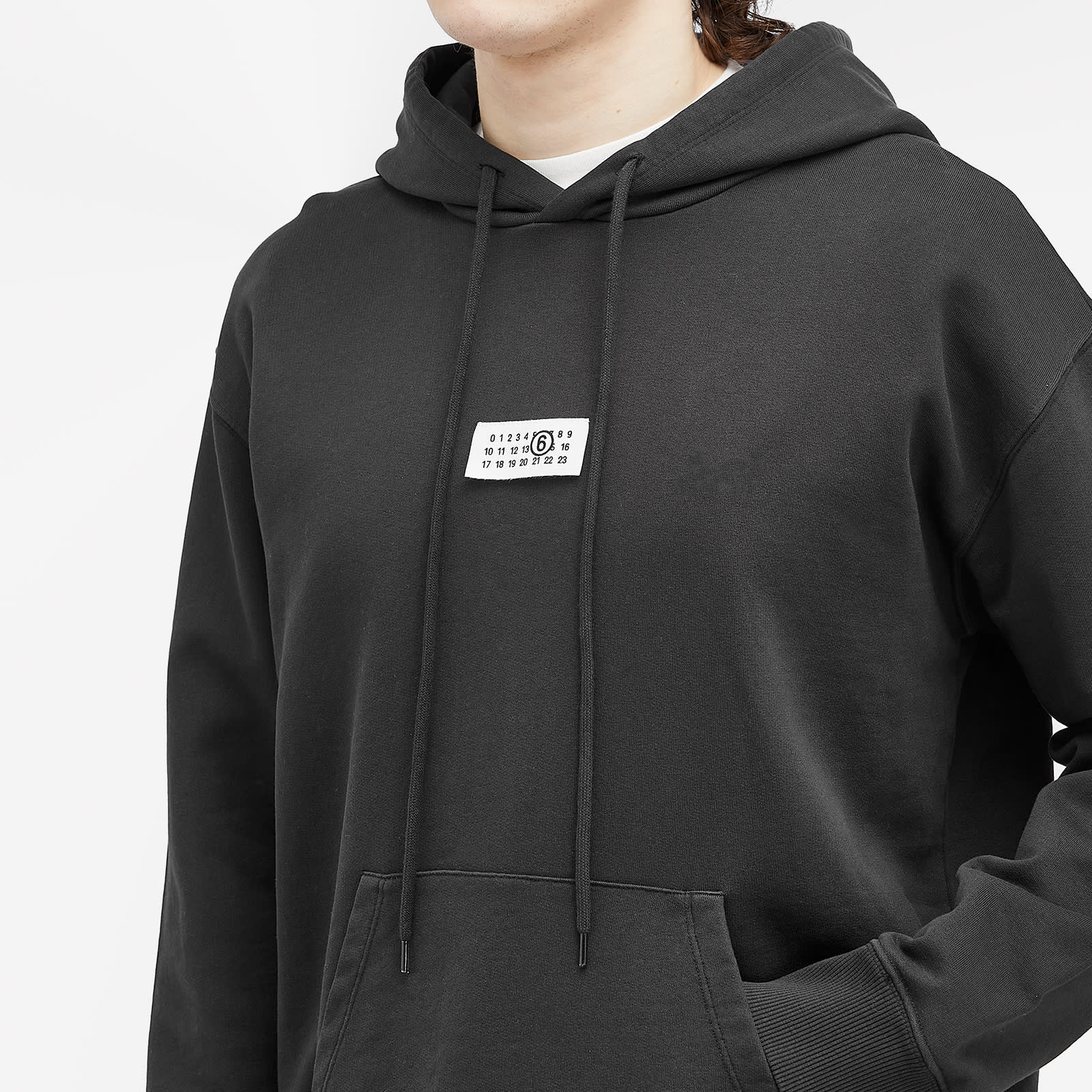 MM6 Maison Margiela Numbers Patch Logo Hoodie