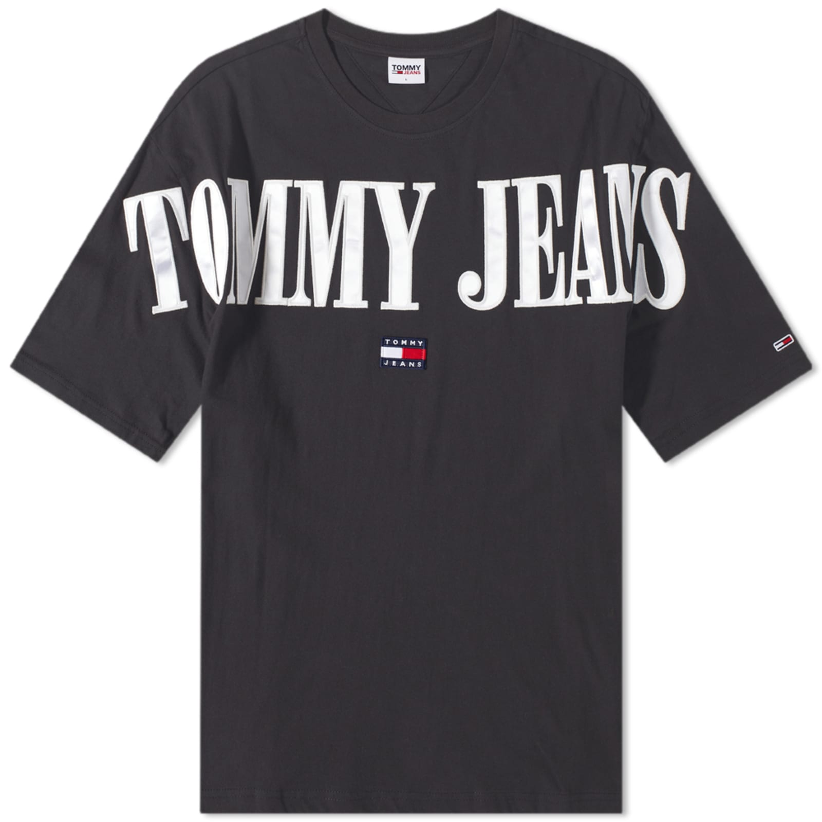 Tommy Jeans Archive Skater T-Shirt - Black