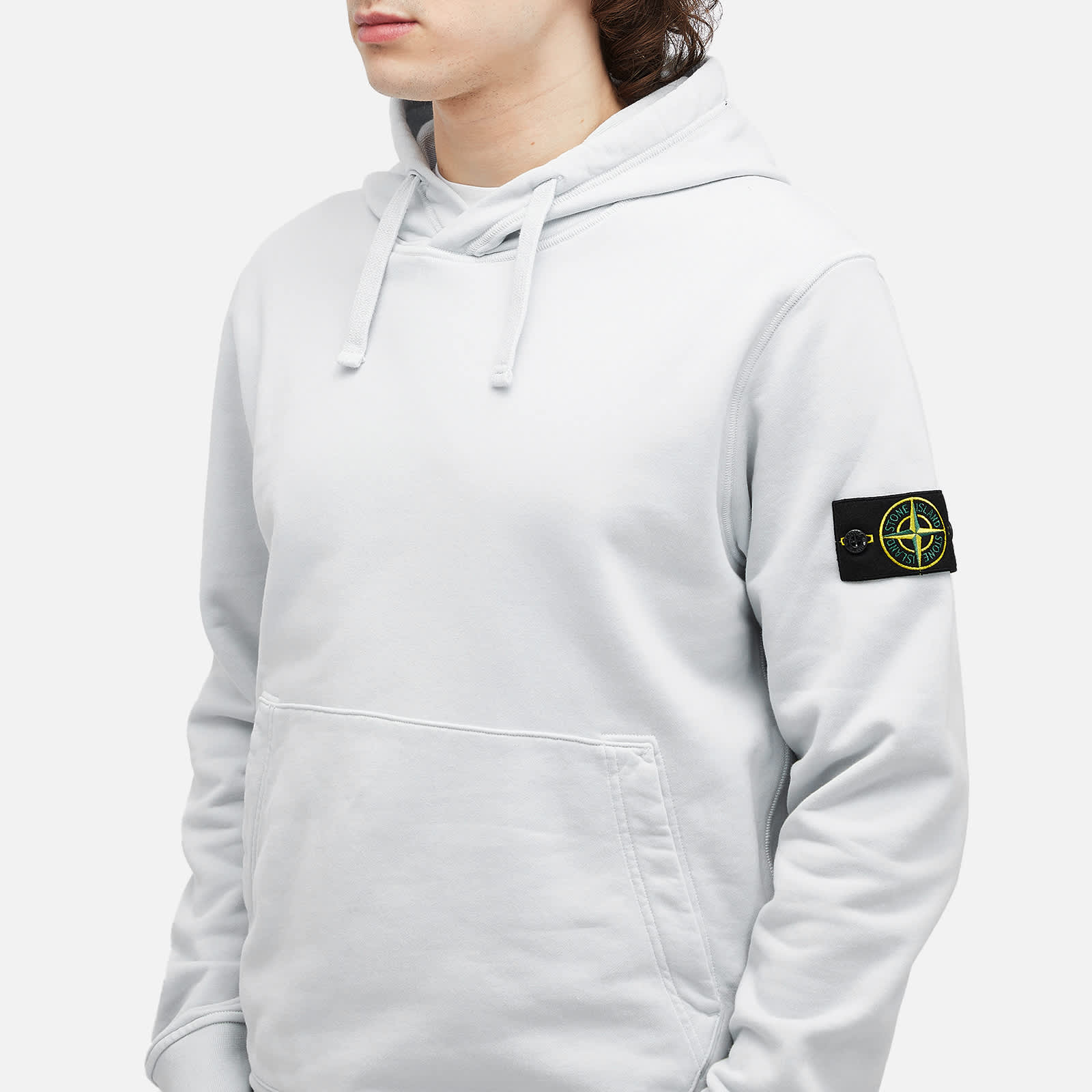 Stone Island Garment Dyed Popover Hoodie