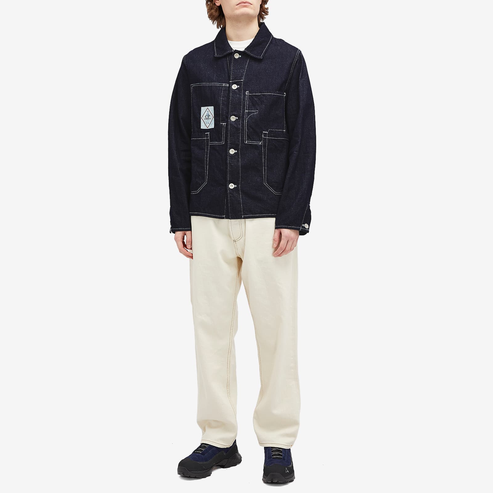 C.P. Company 3/1 Denim Chore Jacket - Denim