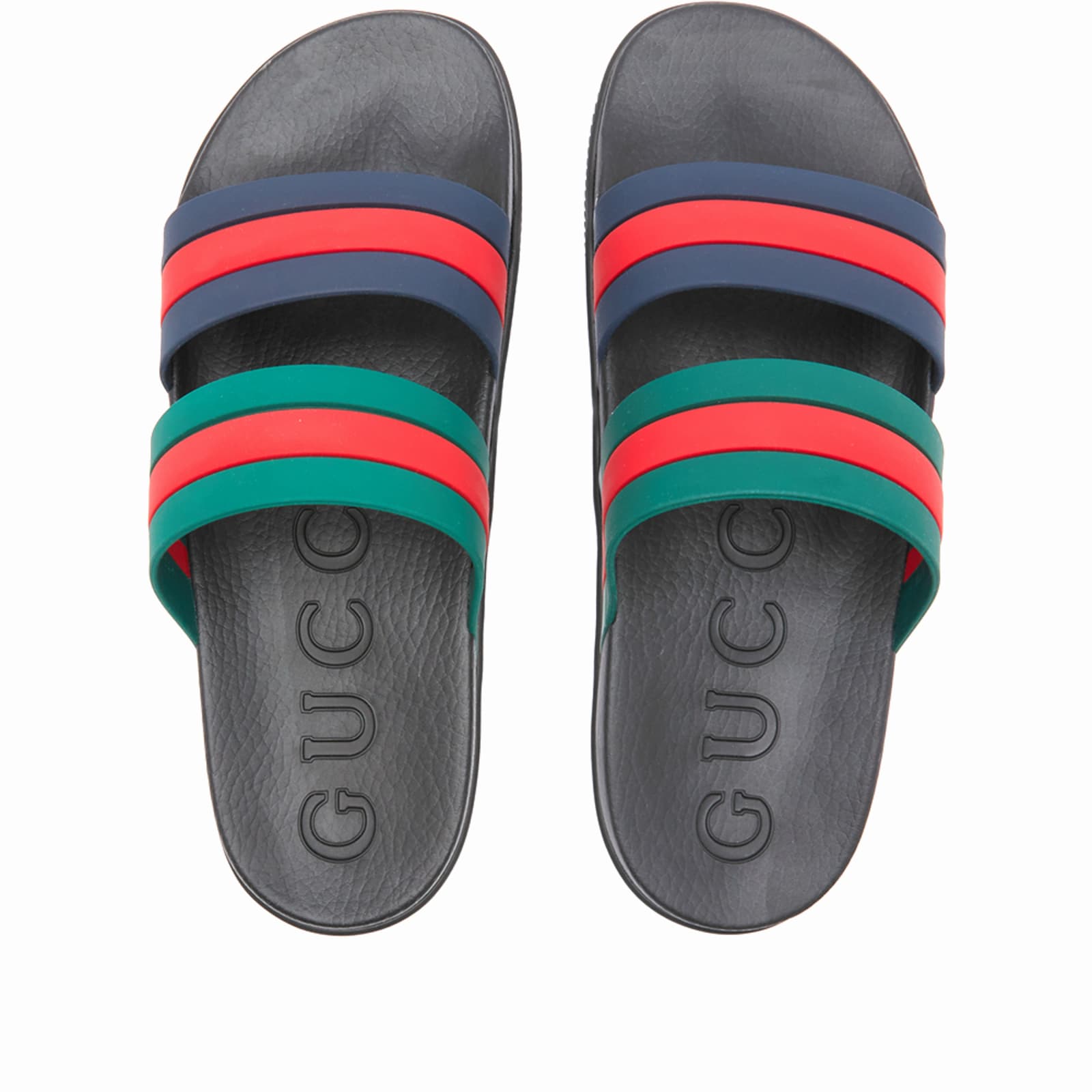 Gucci Agrado GRG Rubber Slide Black END.
