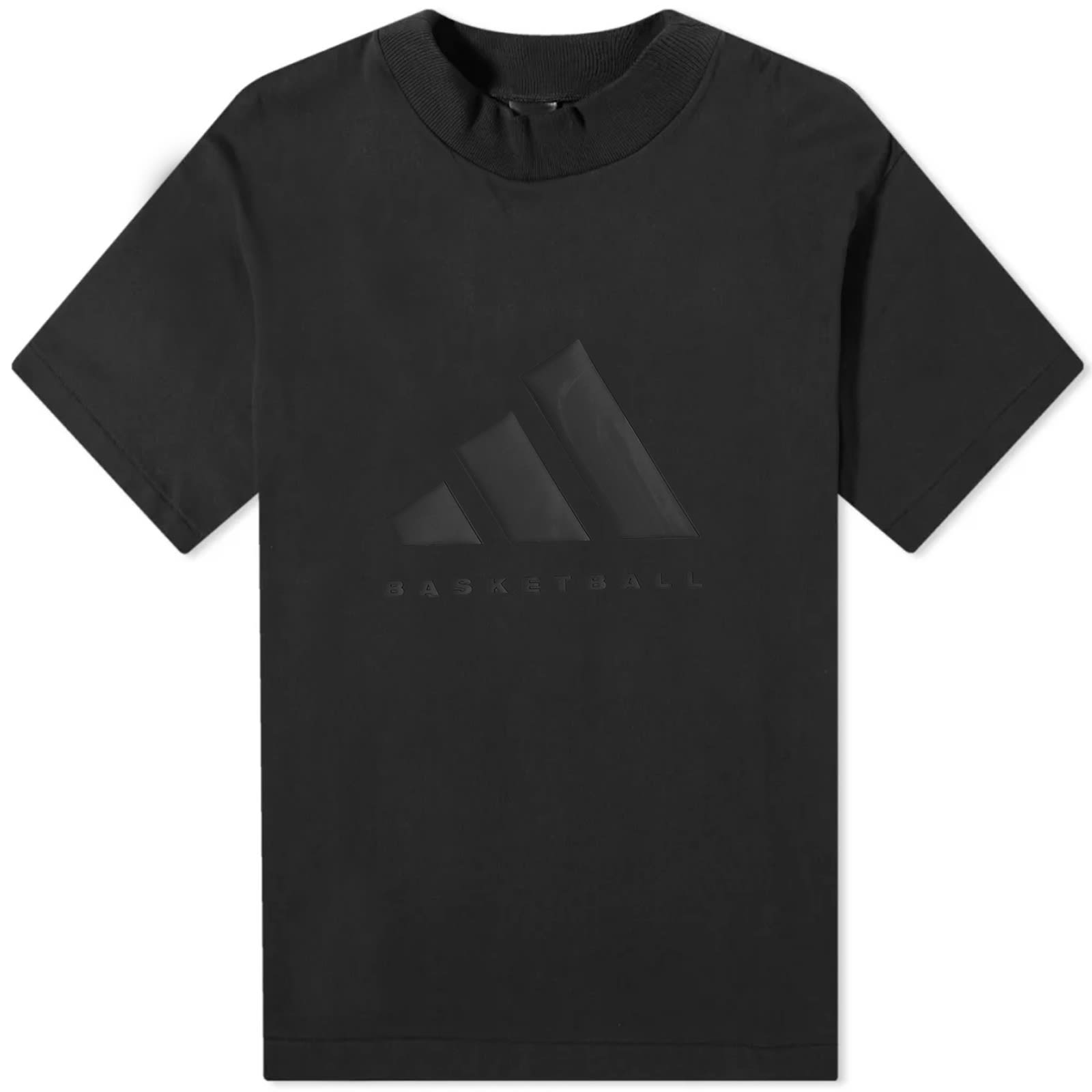 Adidas Basketball Logo TShirt Carbon END.
