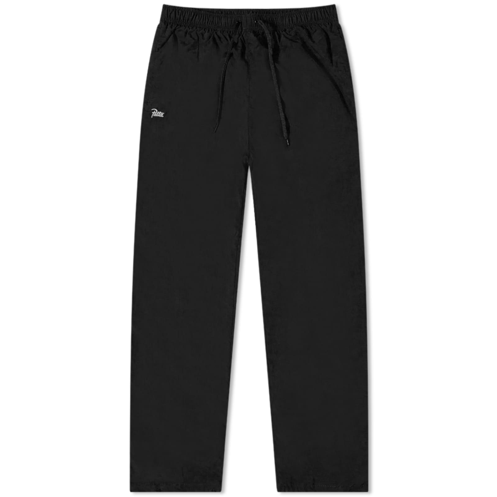 Patta Nylon Padded Track Pant - Black