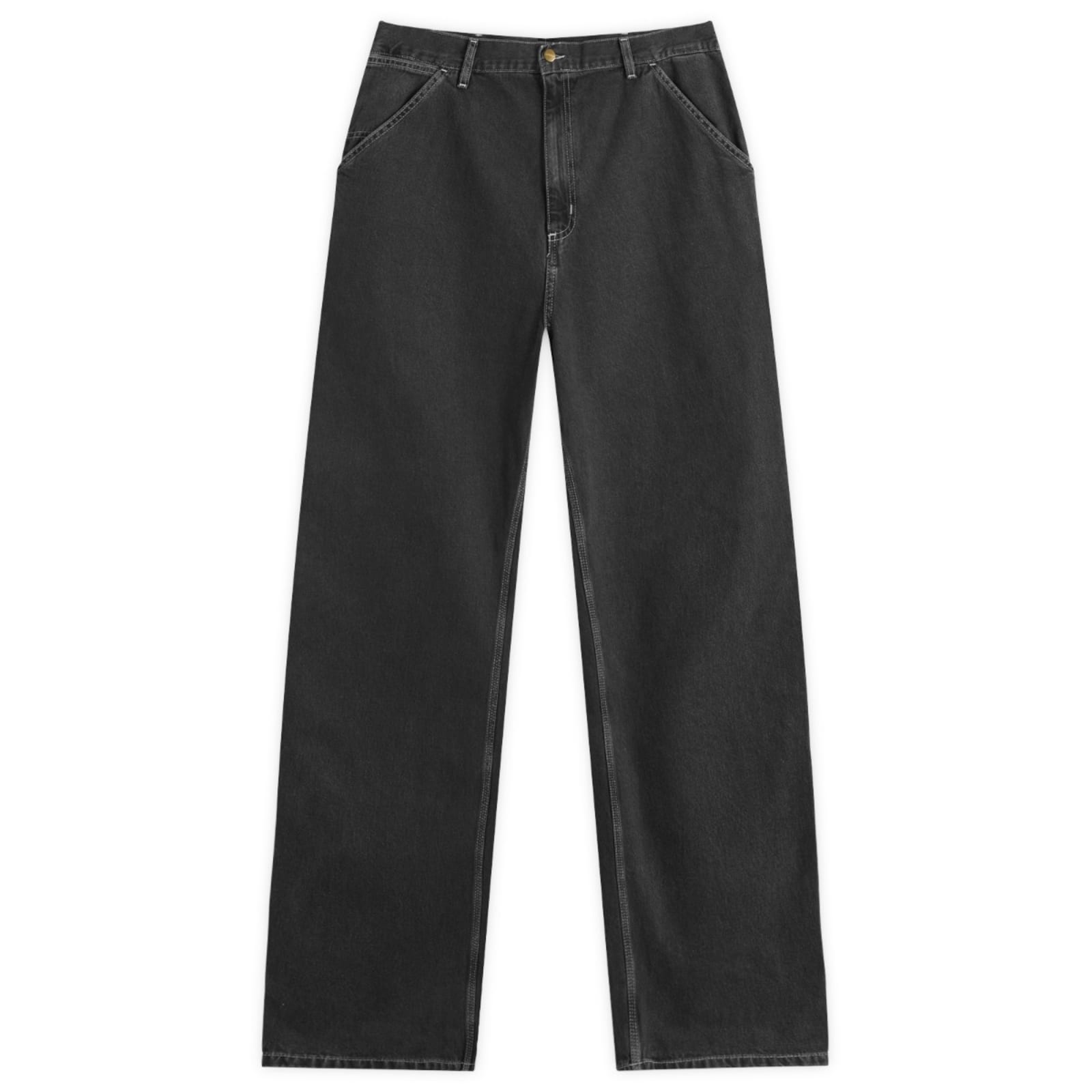 Carhartt WIP Denim Simple Pant - Black Heavy Stone Wash
