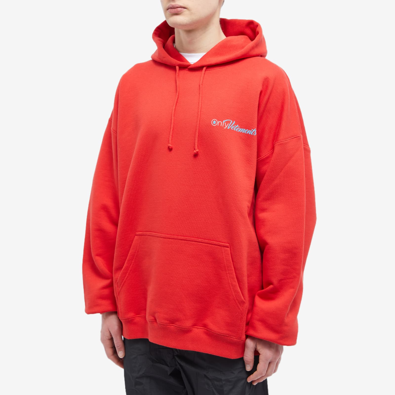 Vetements hoodie red clearance